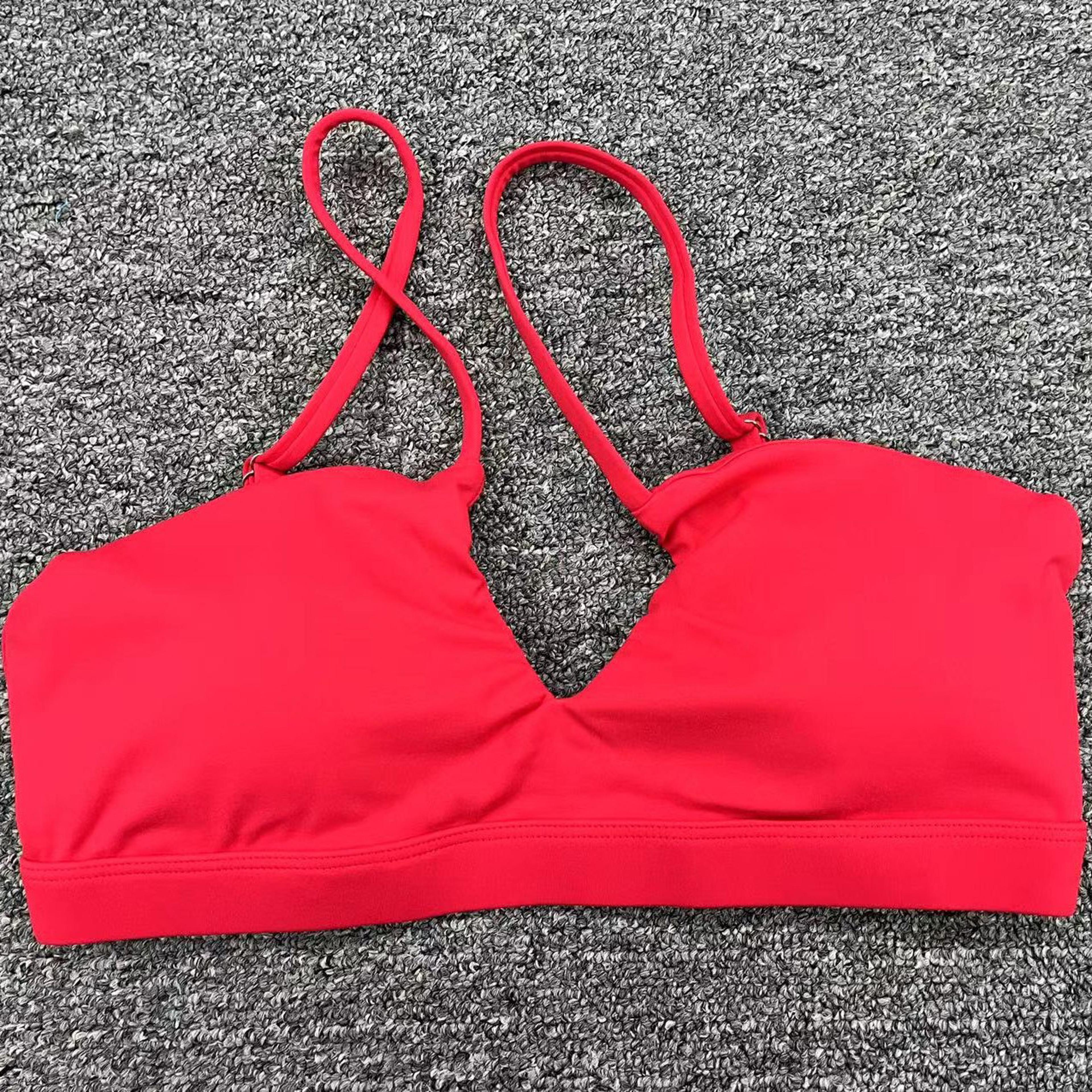 Cross Back Seamless Sports Bra Yoga Tank Top 3