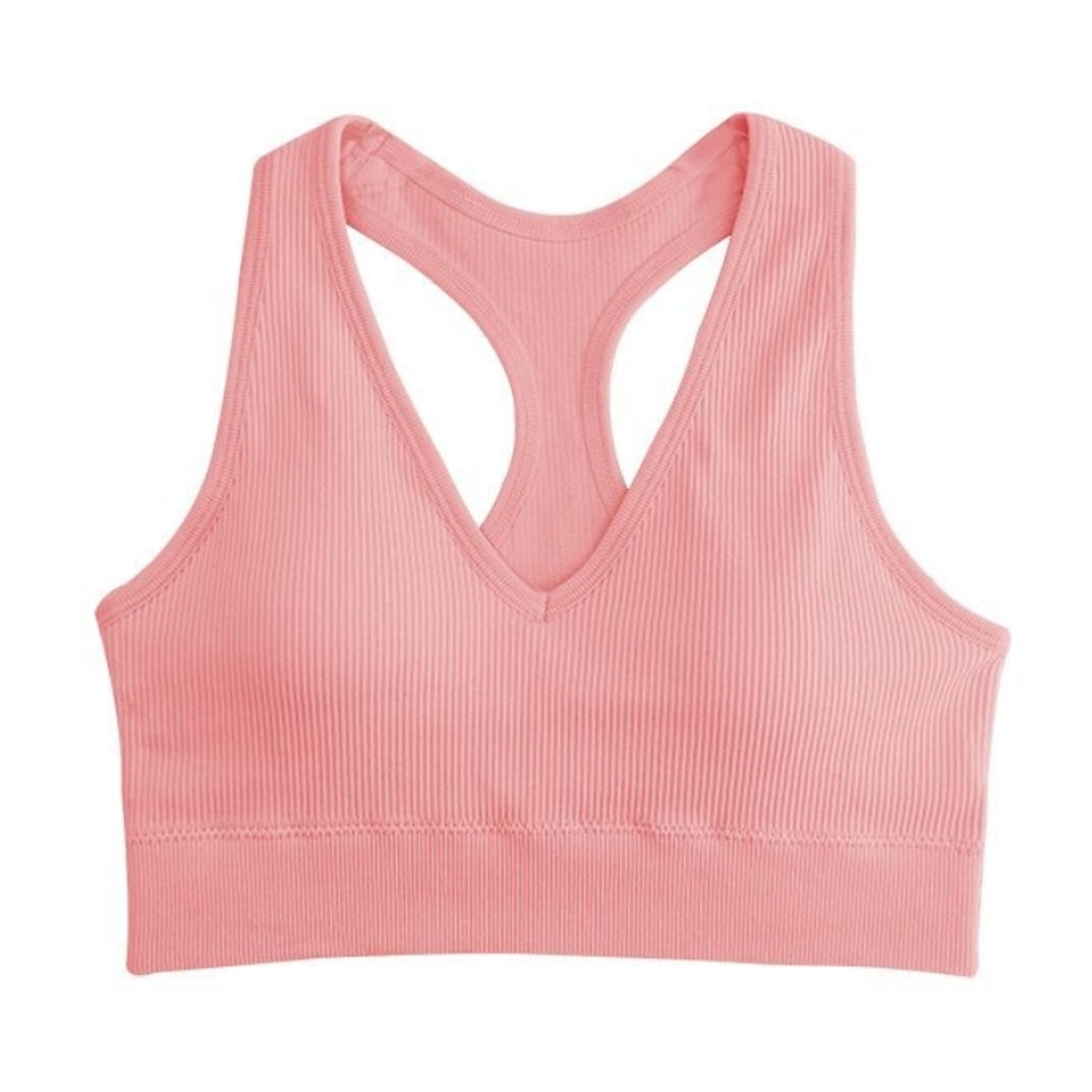 Seamless Push Up Wireless Sports Bra For Women 7