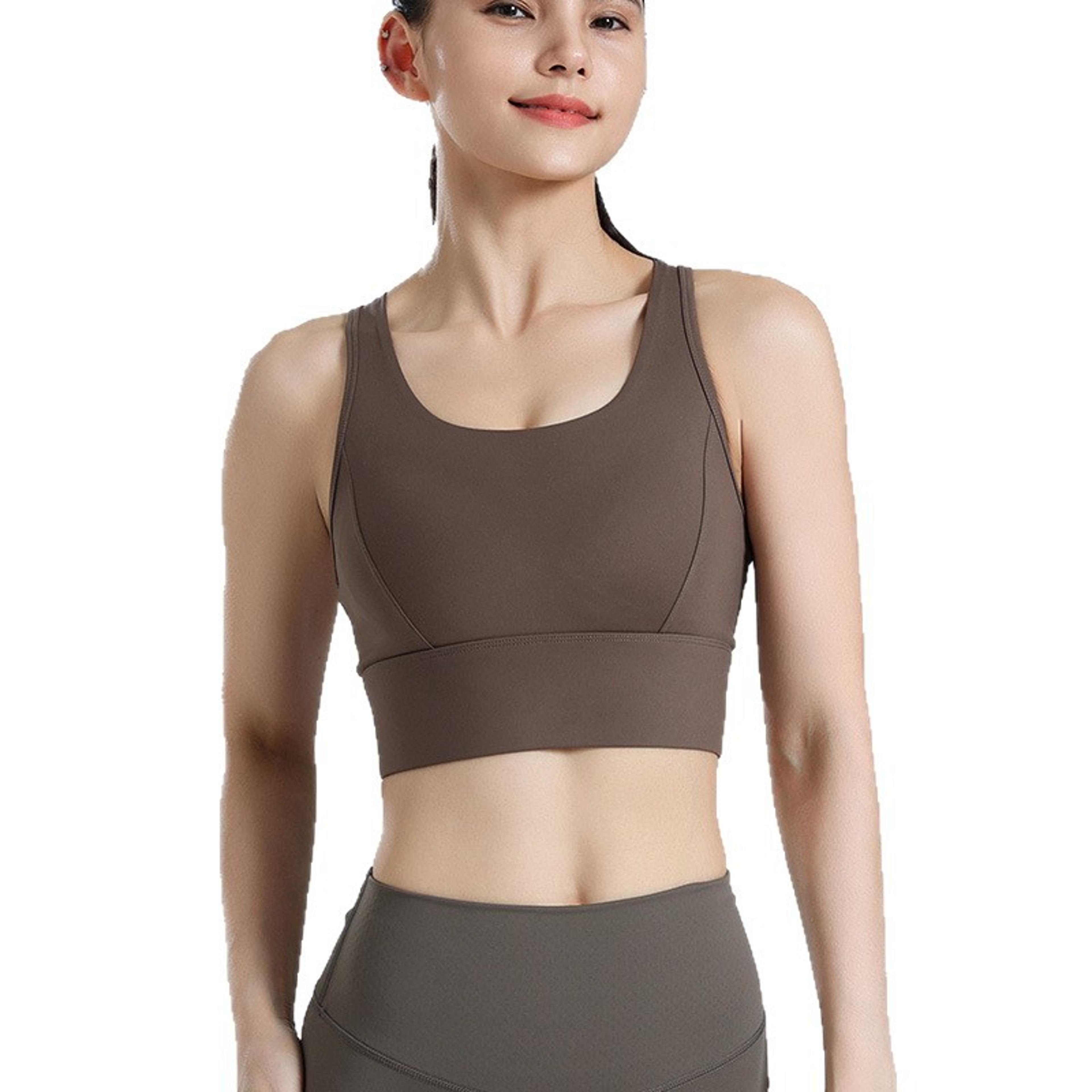 Plus Size High Impact Sports Bra With Breathable Mesh Racerback Support 3
