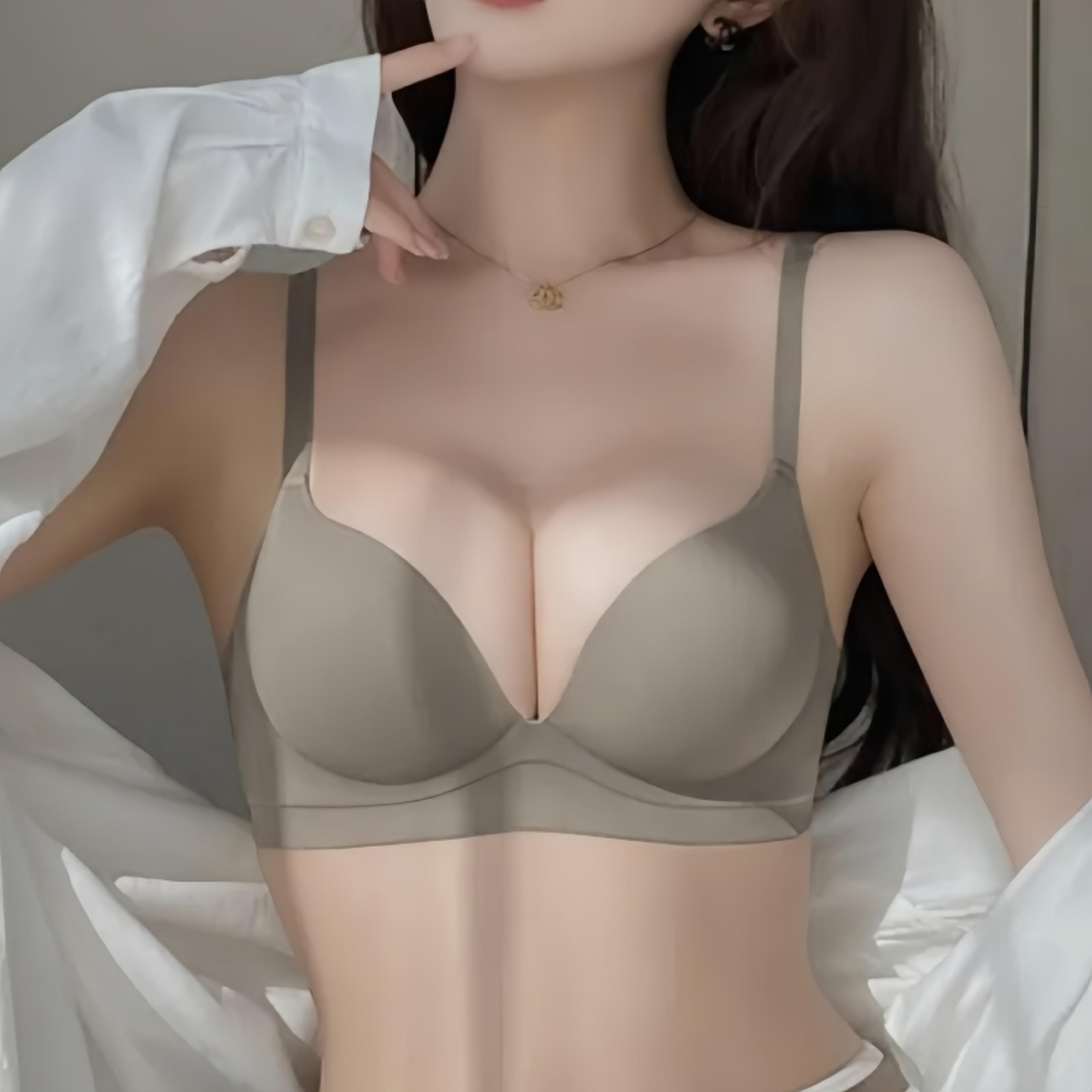 Seamless Wireless Push Up Bra For Small Chest 3
