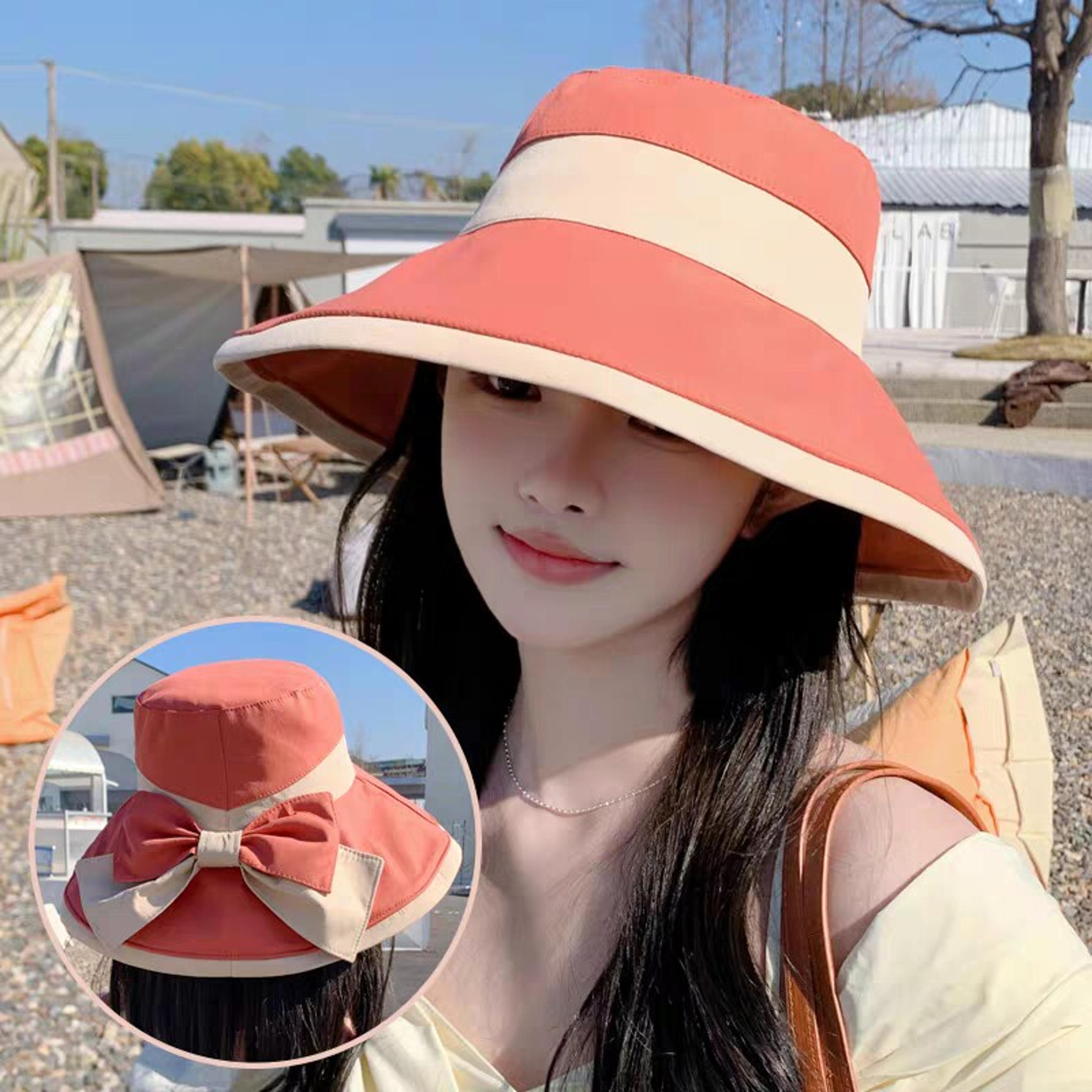 Womens Wide Brim Panama Sun Hat With Bow For Summer Travel 4