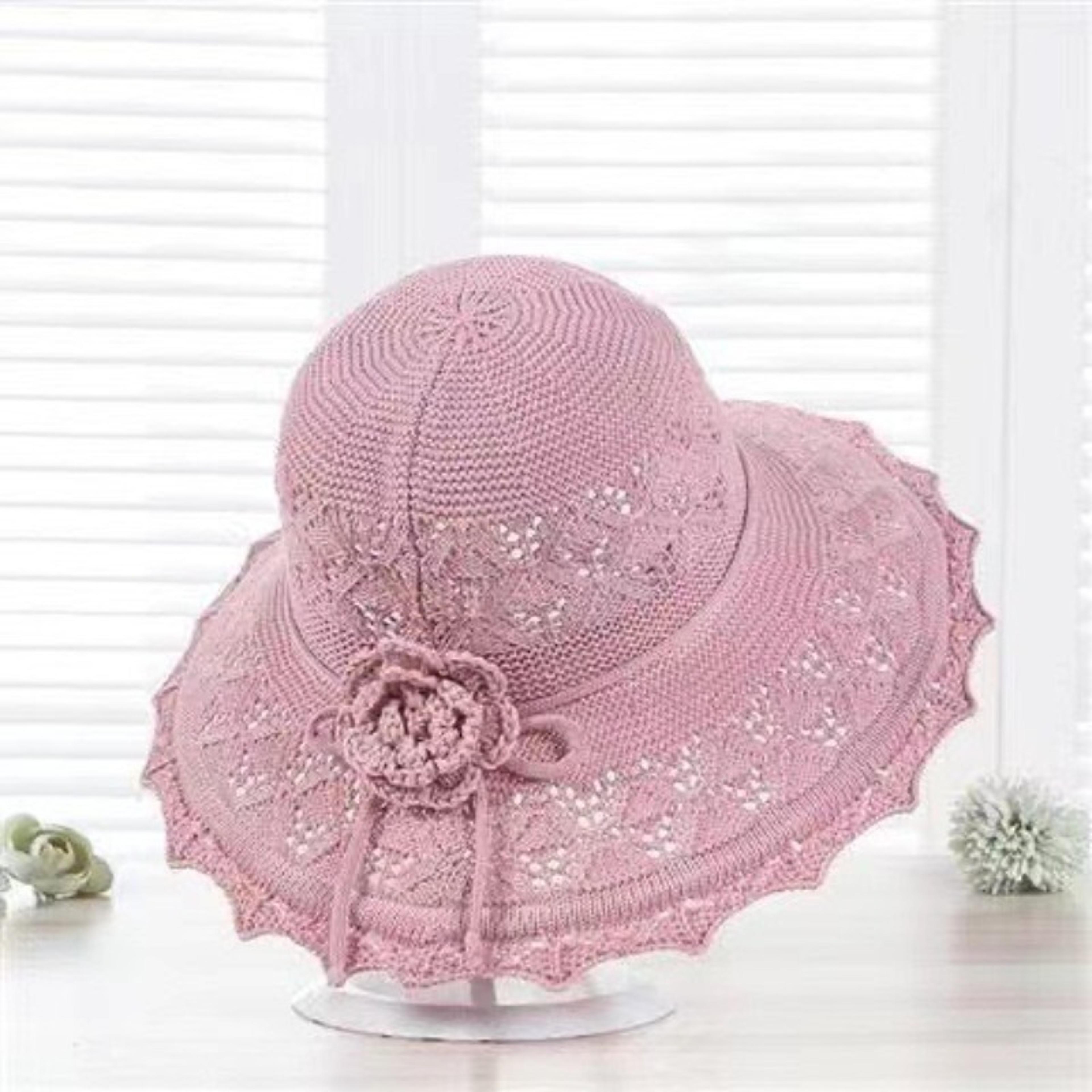 Foldable Wide Brim Womens Straw Sun Hat For Beach And Summer Travel 5