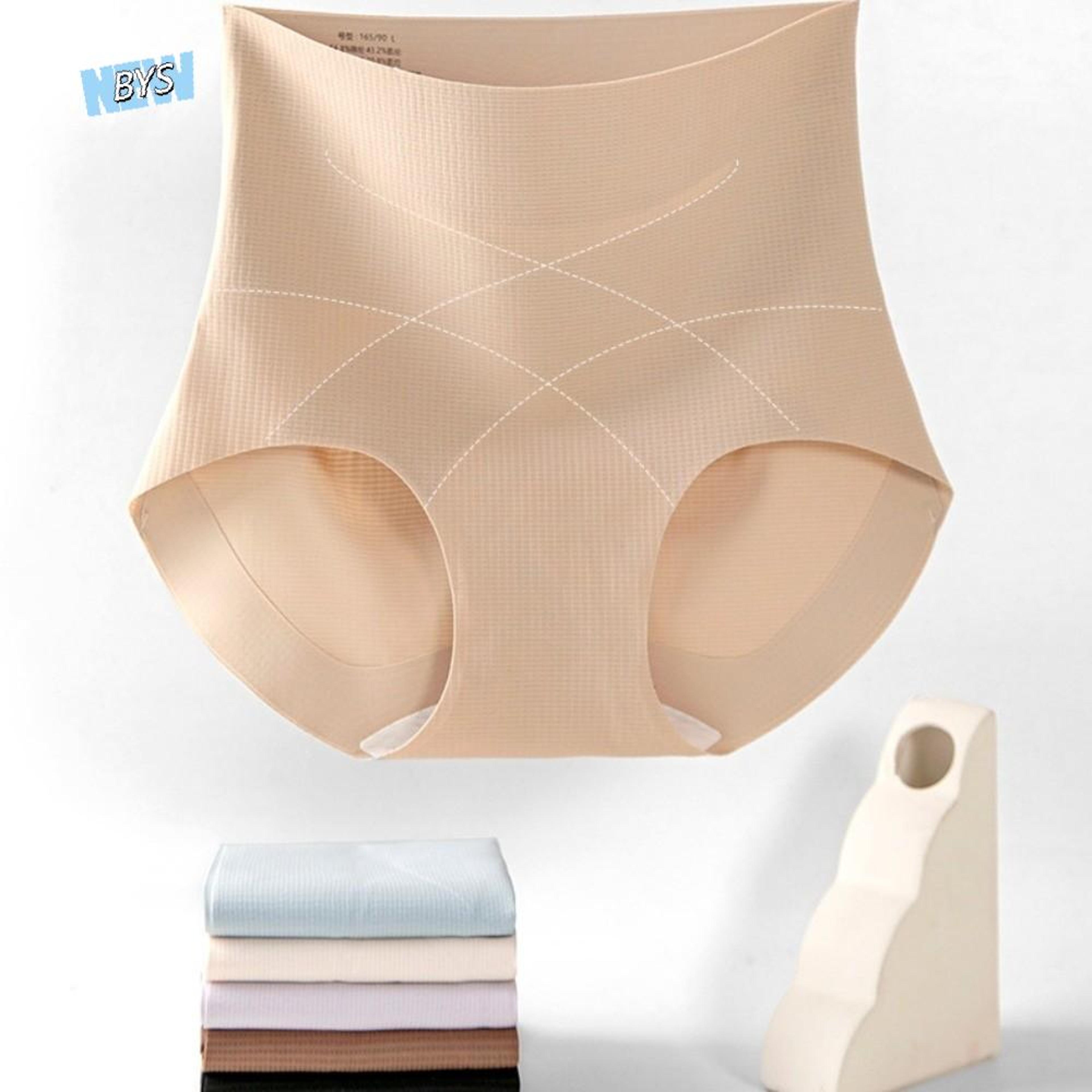 high waist tummy control shapewear seamless butt lifter briefs
