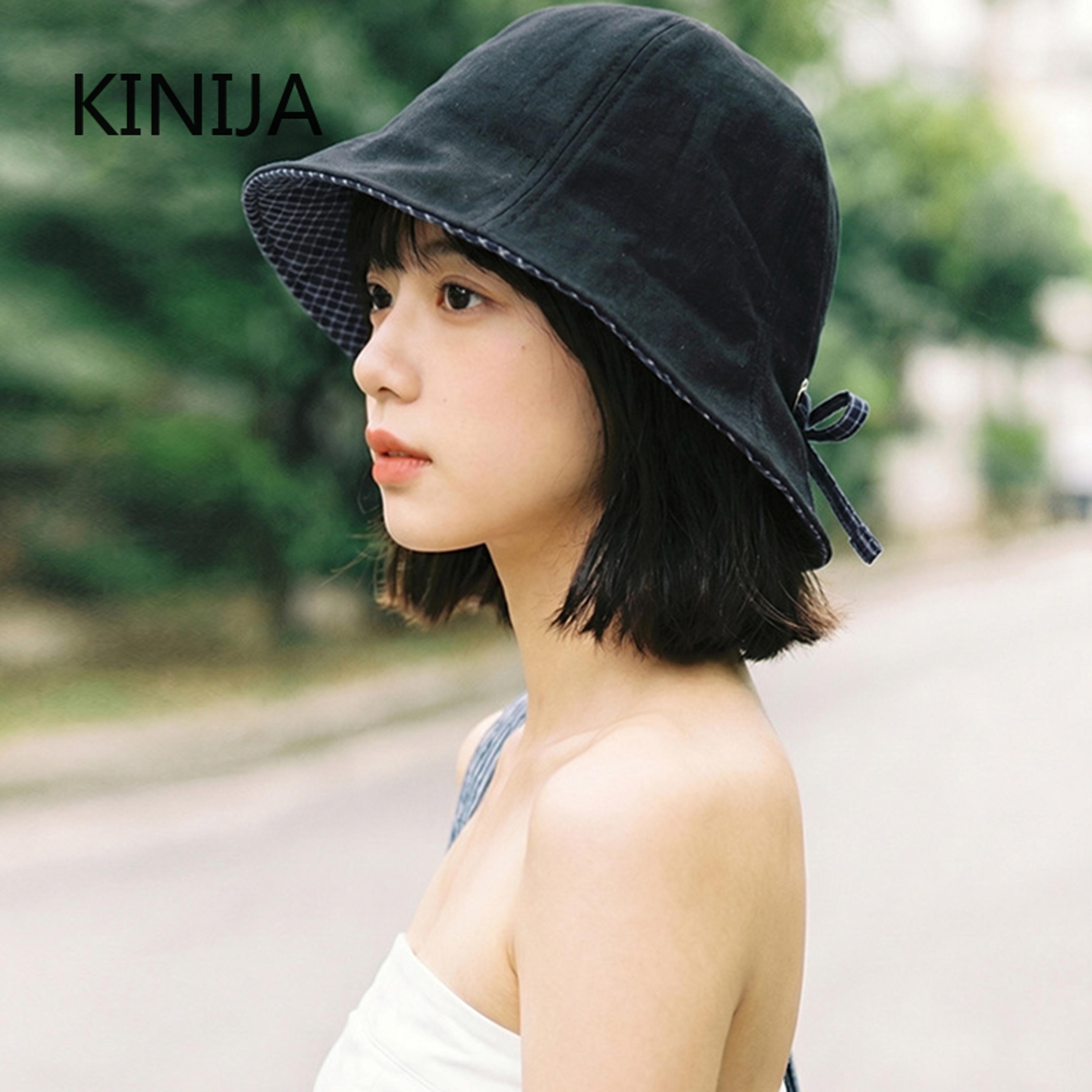 Seoul Chic Face Slimming UV Protection Bucket Hat  Breathable Summer Fisherman Cap 2