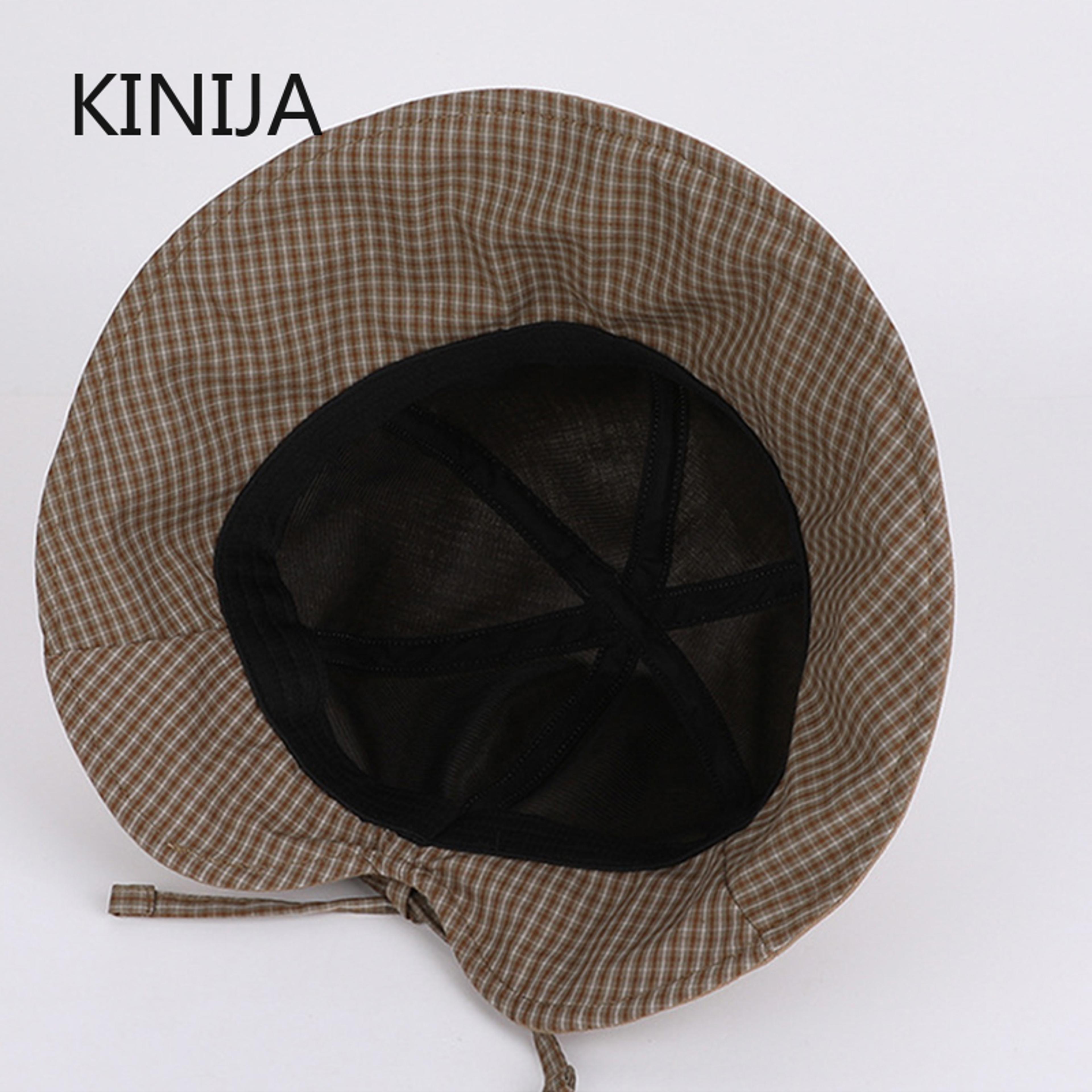 Seoul Chic Face Slimming UV Protection Bucket Hat  Breathable Summer Fisherman Cap 4