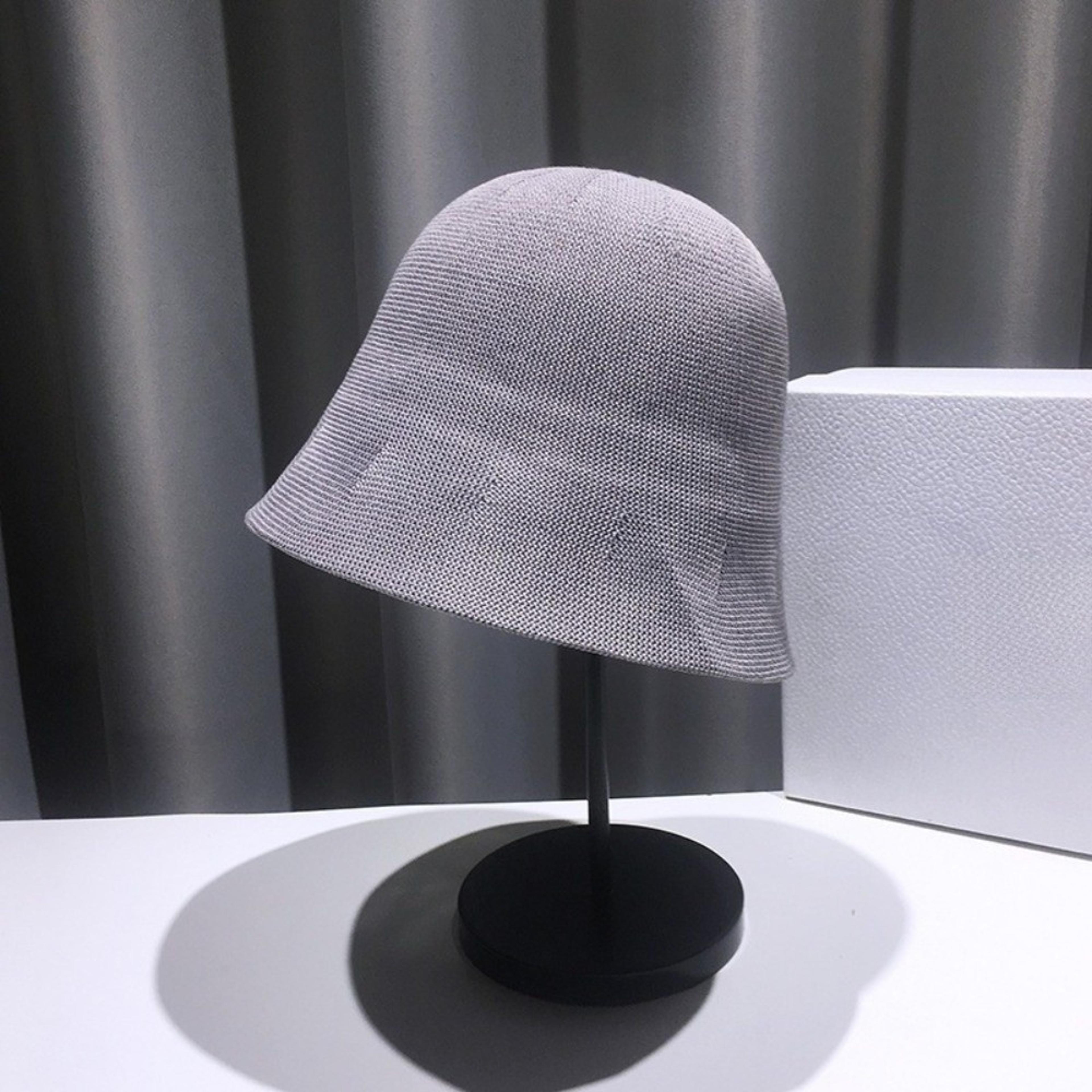 Foldable Linen Beach Bucket Hat With Wide Brim Breathable Cotton Summer Sun Protection Floppy Hat F 3