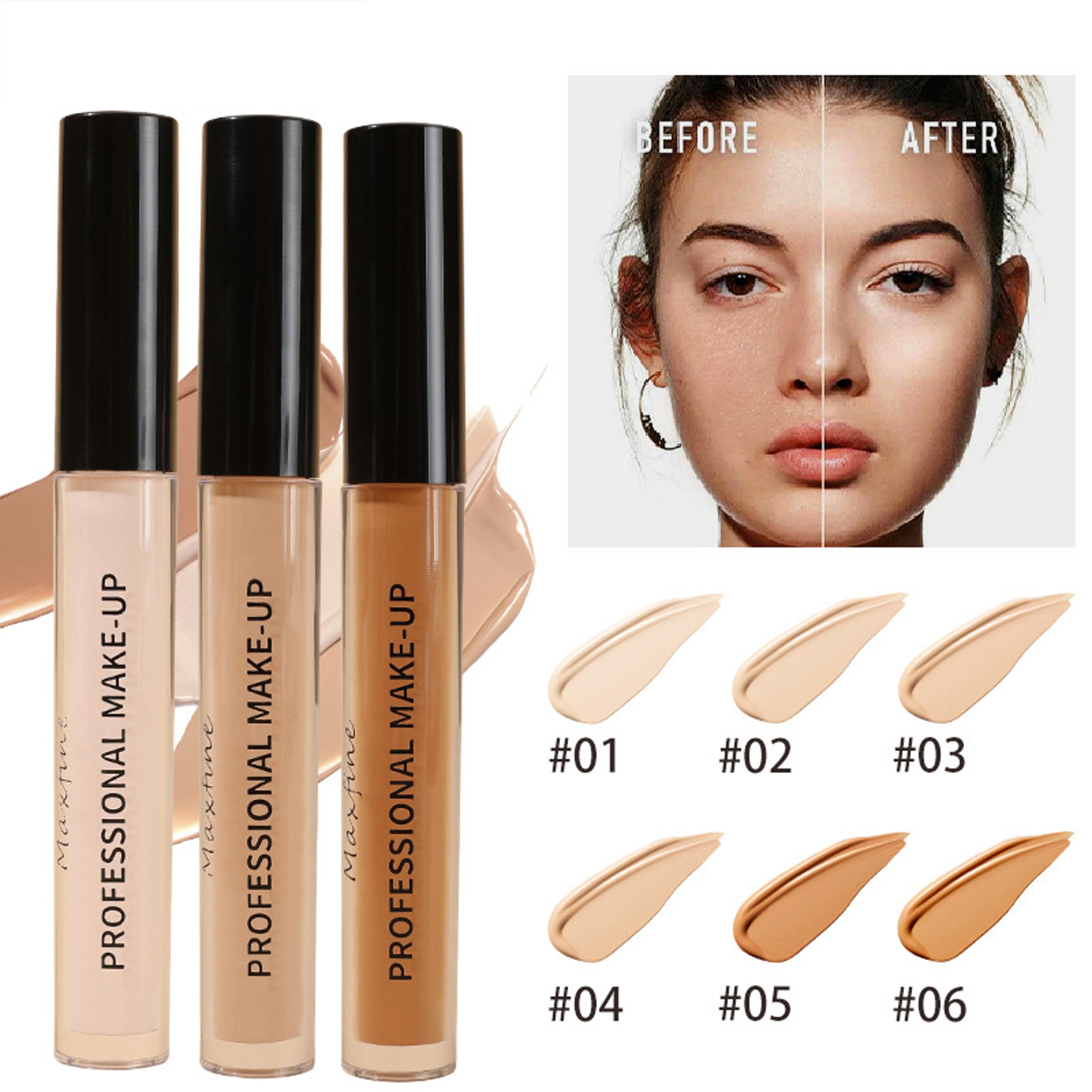 matte liquid concealer, long lasting, waterproof, high coverage, oil control, moisturizing professional makeup