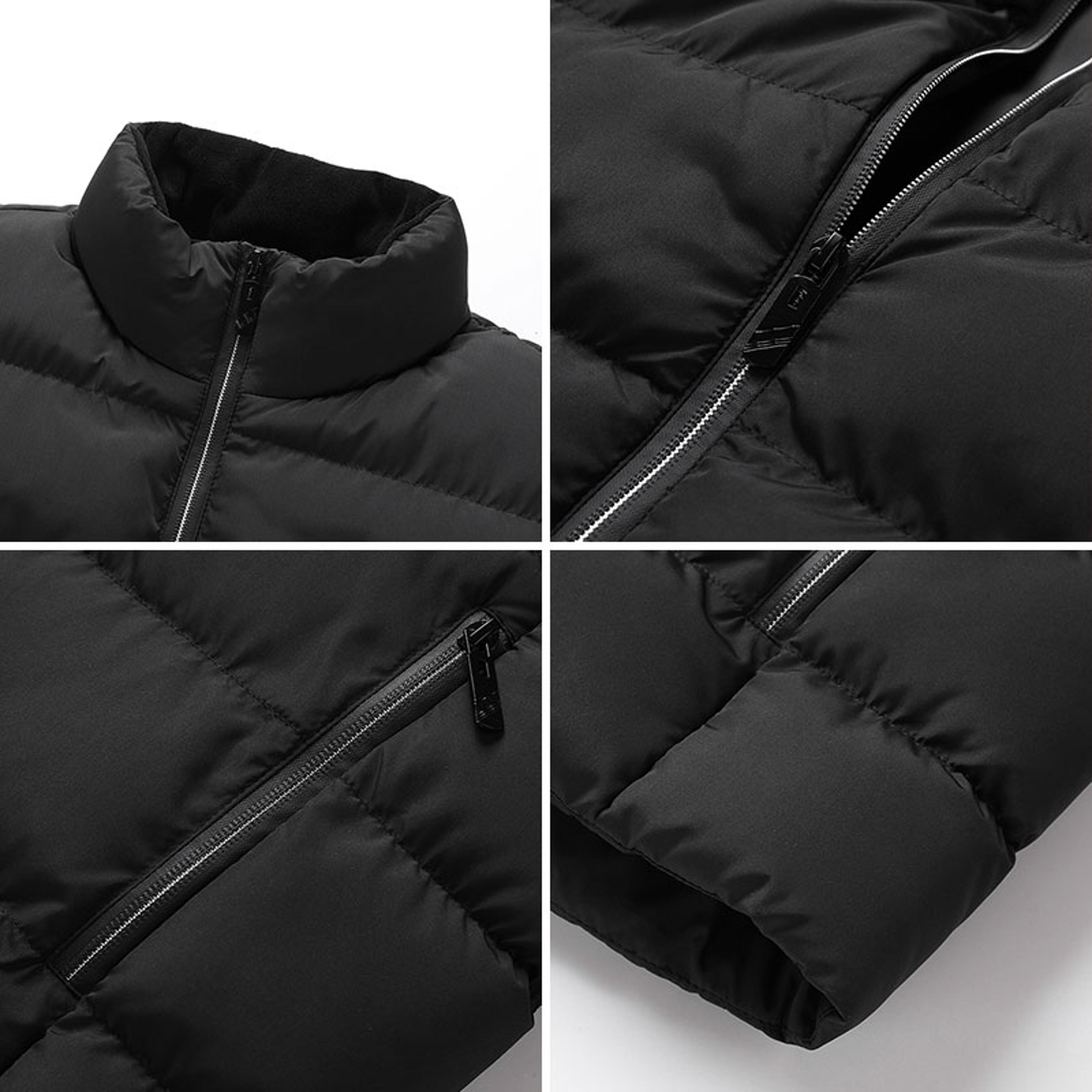 Unisex Heated Vest Winter 9 Zone Heating Jacket Vest Standup Collar Outdoor Sports Heated Clothing 3