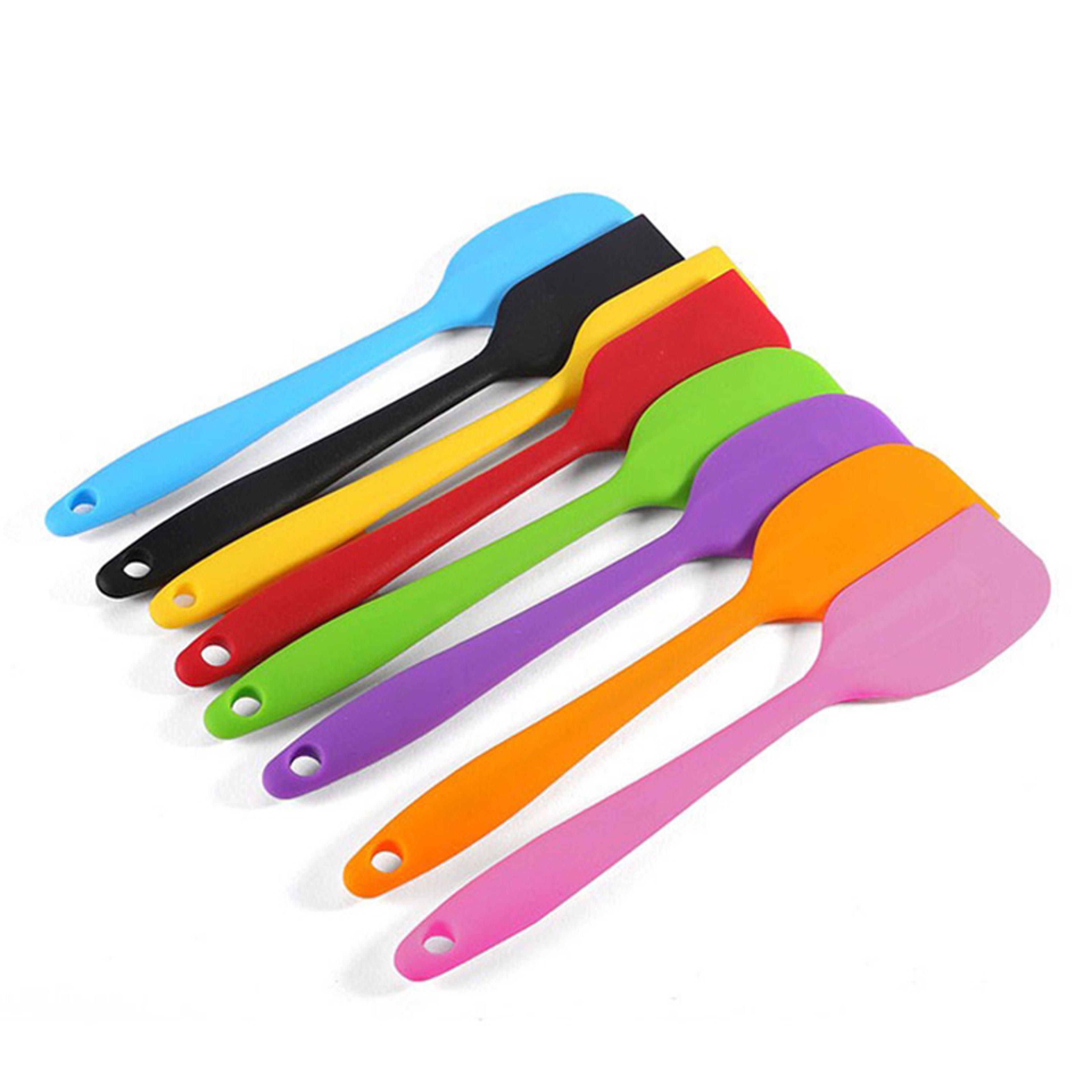 Leeseph Silicone Spatula Non Stick Small Heat Resistant Cooking Utensil Multicolor Kitchen Accessor 1