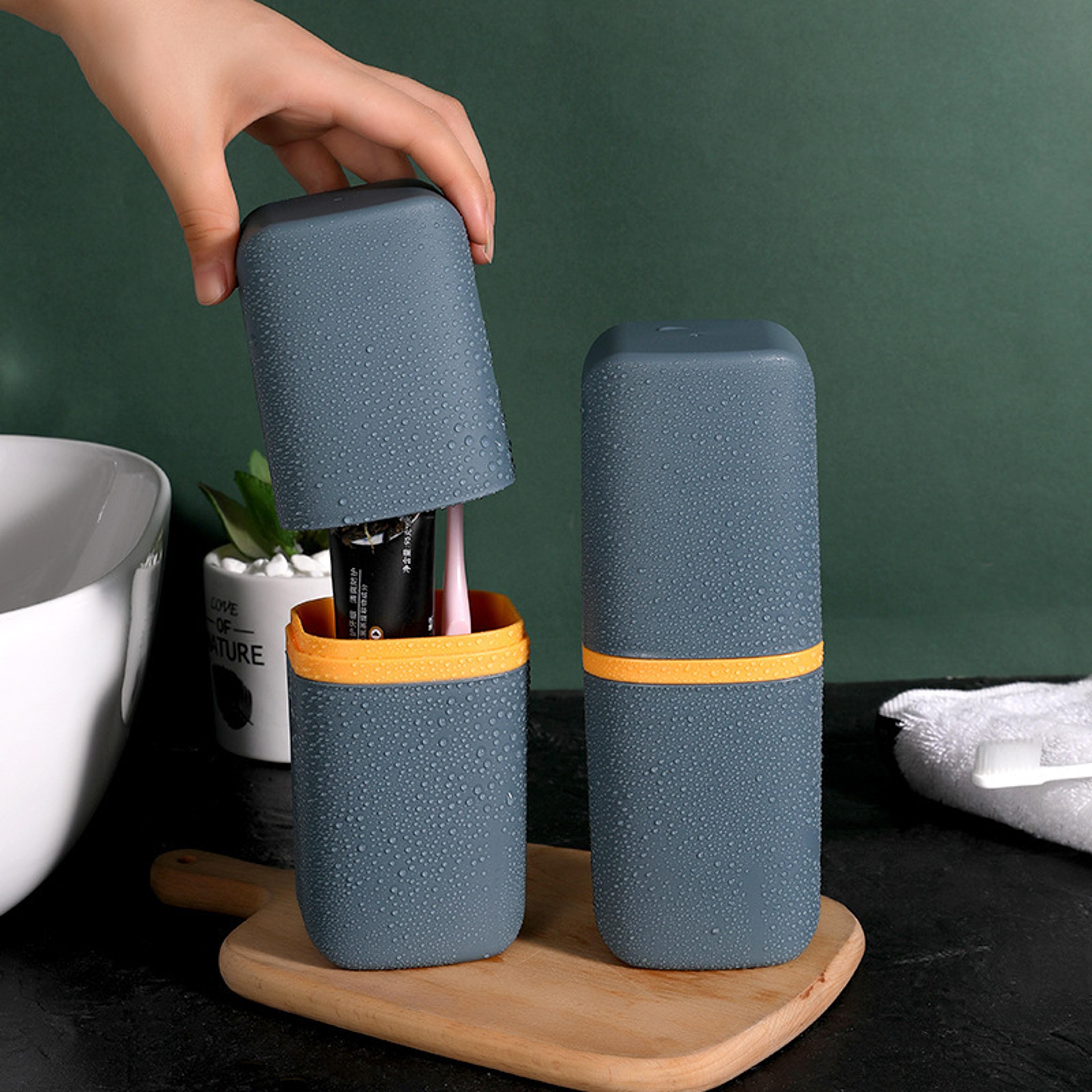 portable toothbrush holder box, outdoor travel toothpaste case, camping toothbrush storage organiser