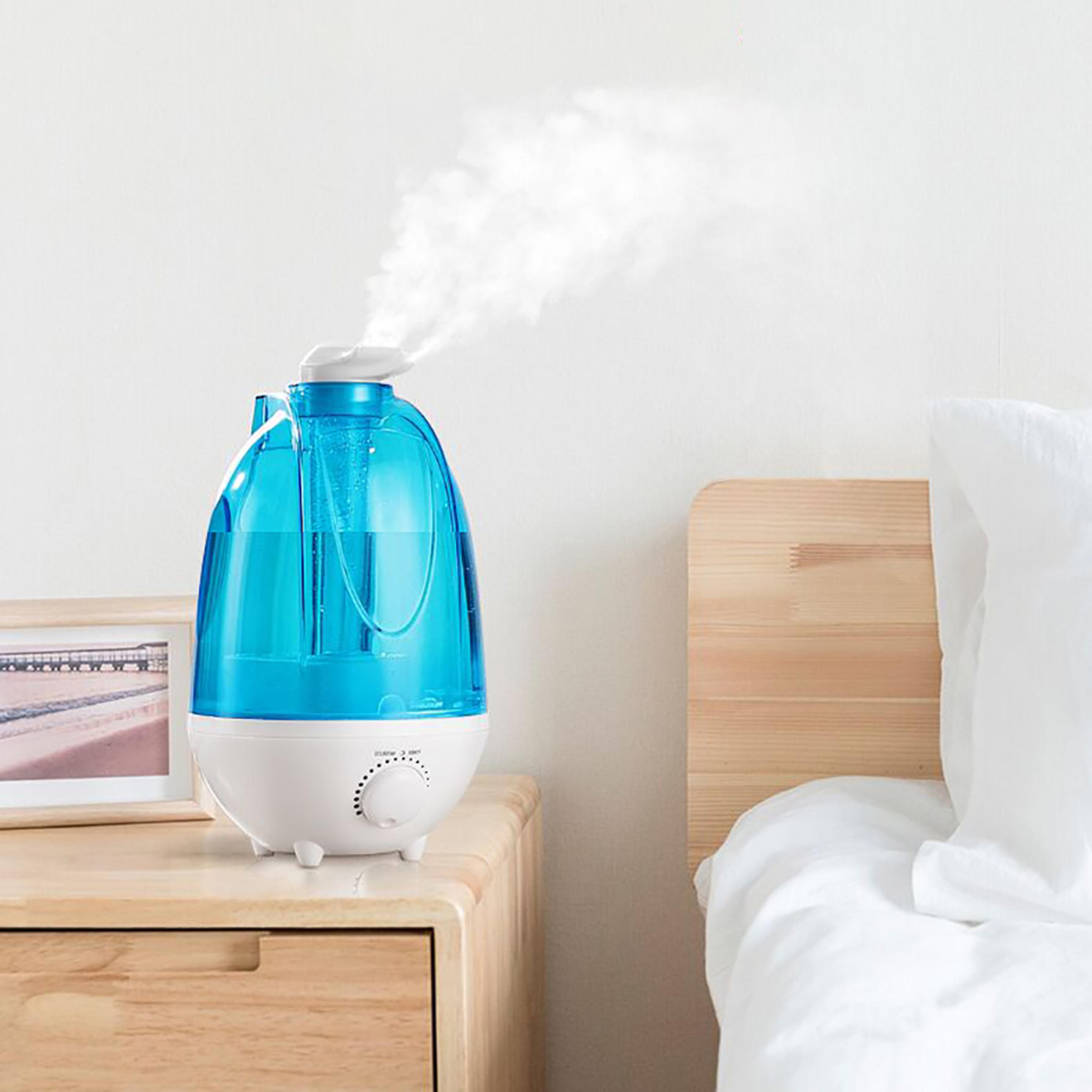 Ultrasonic Air Humidifier Double Sprayers Big Mist Volume Fog Mist Maker Essential Oil Diffuser Hom 4