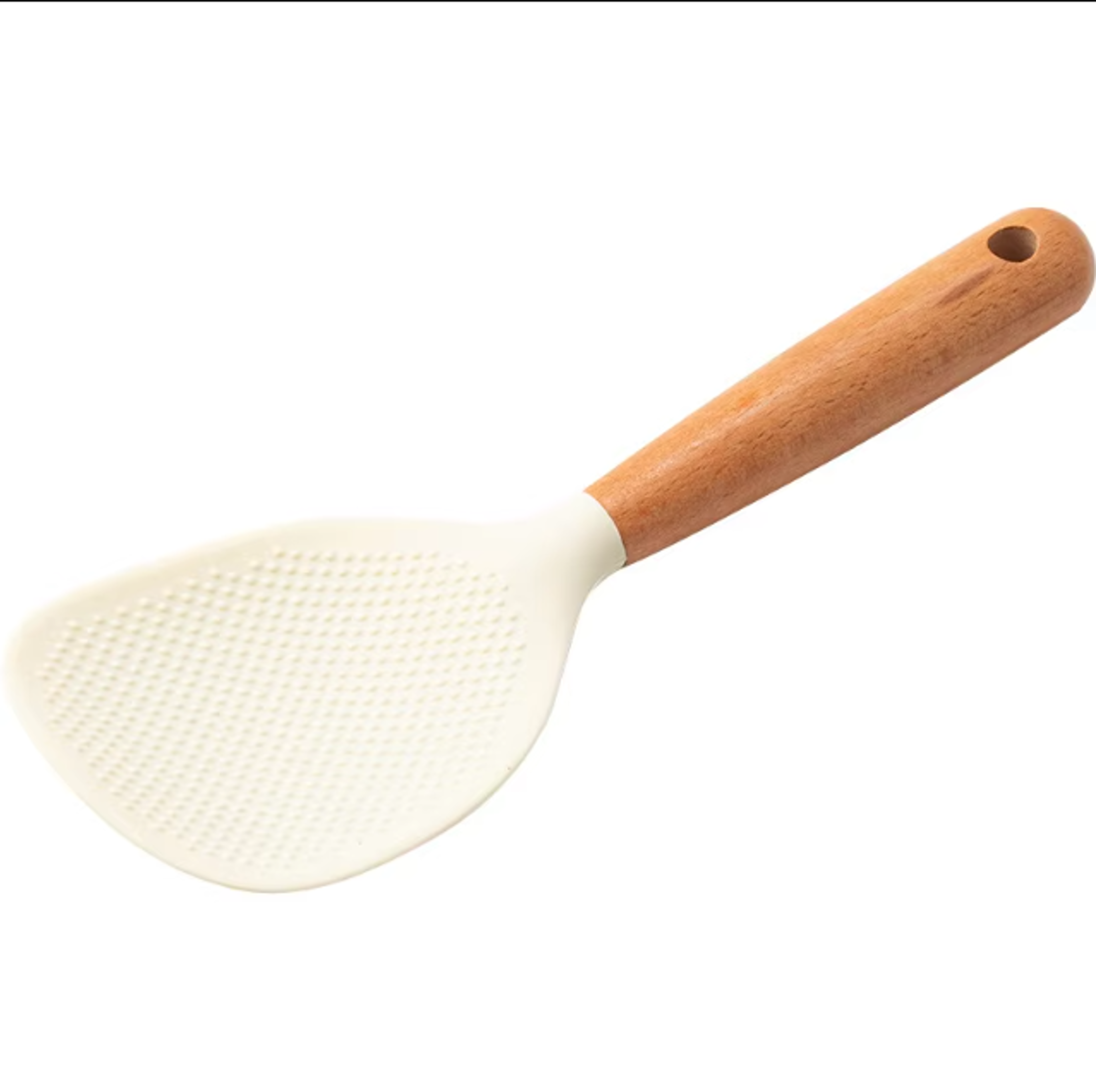 Silicone Rice Spoon HeatResistant Silicone Spoon Non Stick Cooking Spoon Reusable Small Tool 8