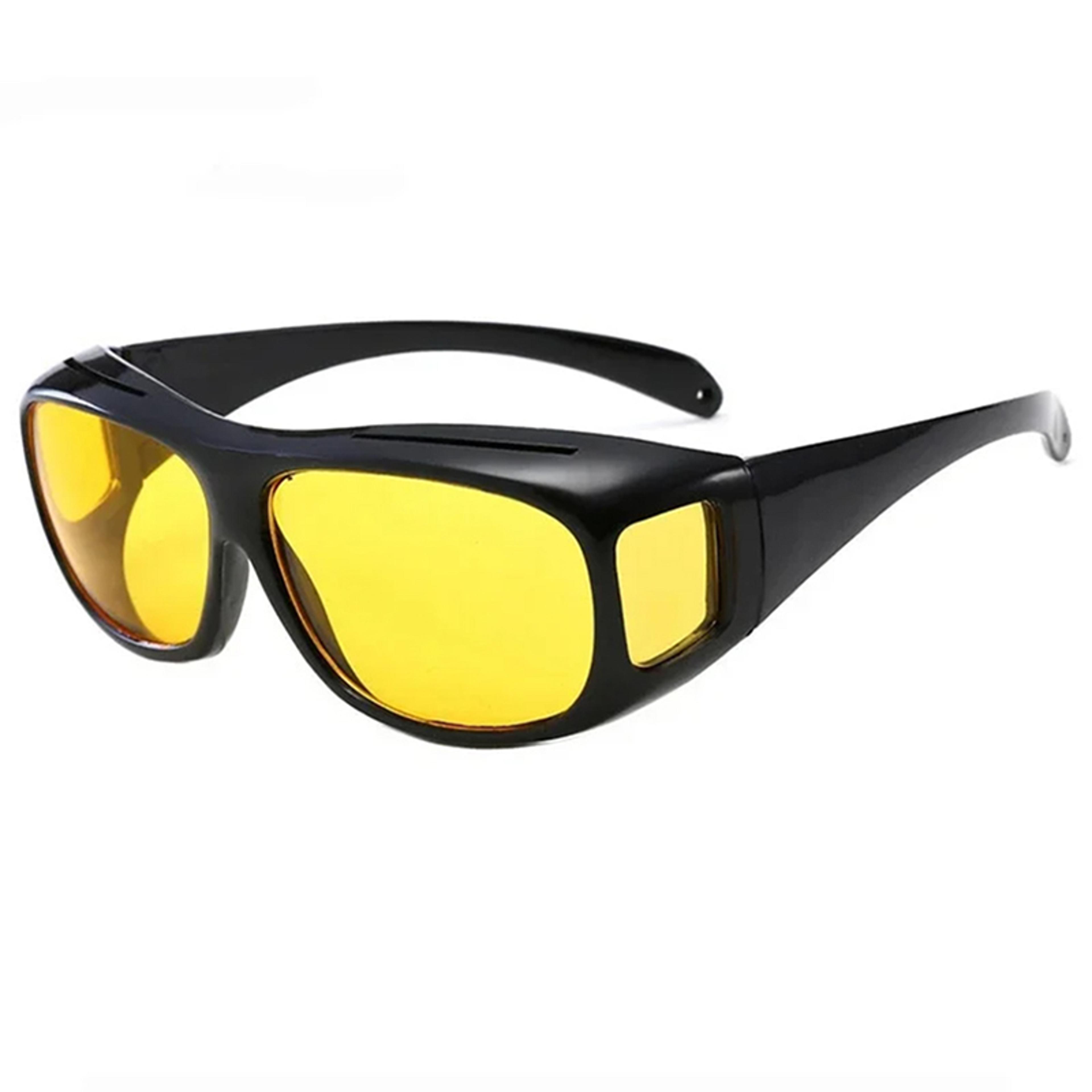 Night Driving Glasses Driver Goggles Night Vision Sunglasses Unisex Sun Glasses UV Protection Eye W 5