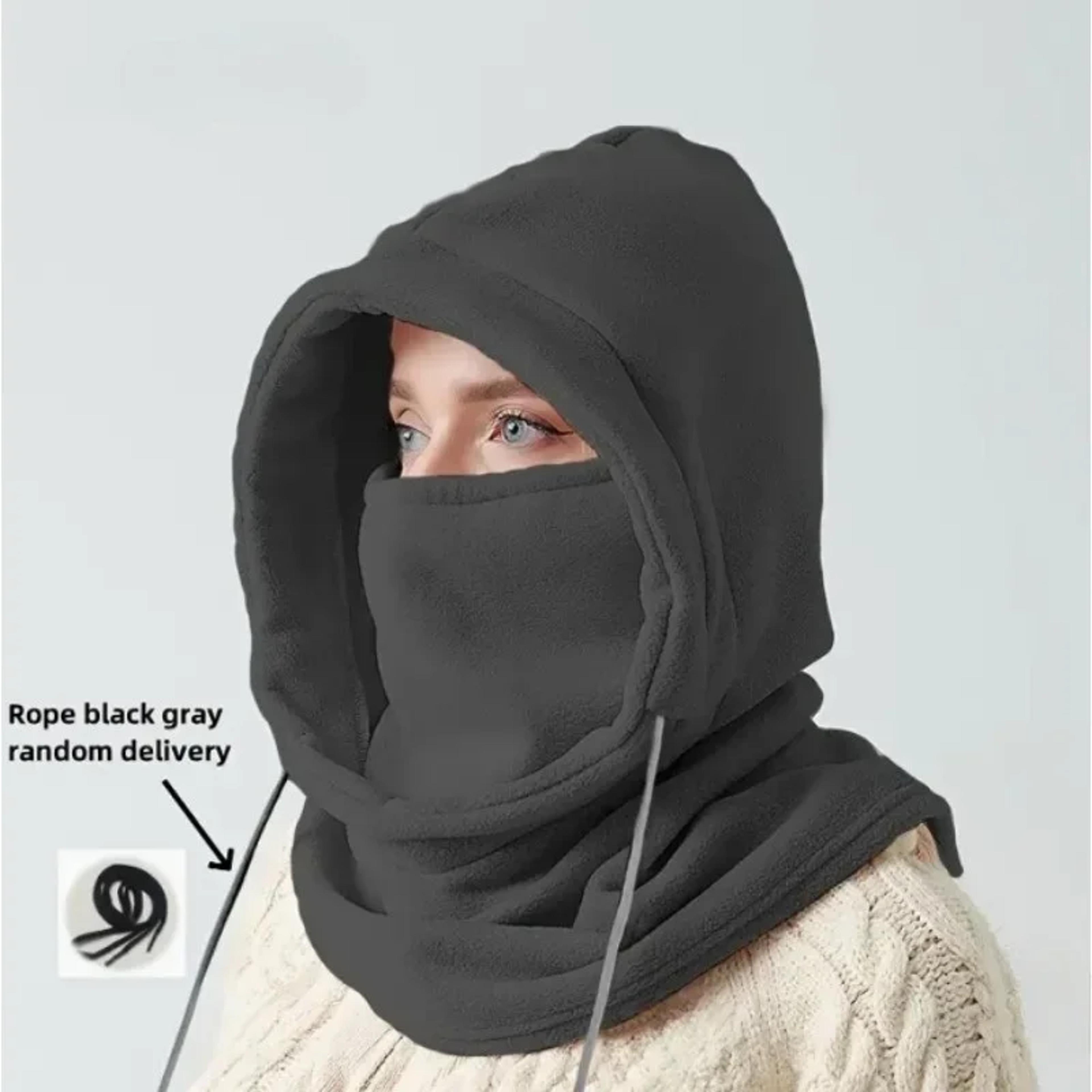 Winter Balaclava Hooded Scarf Warm Neck Gaiter Outdoor Activities Cycling Skiing 3