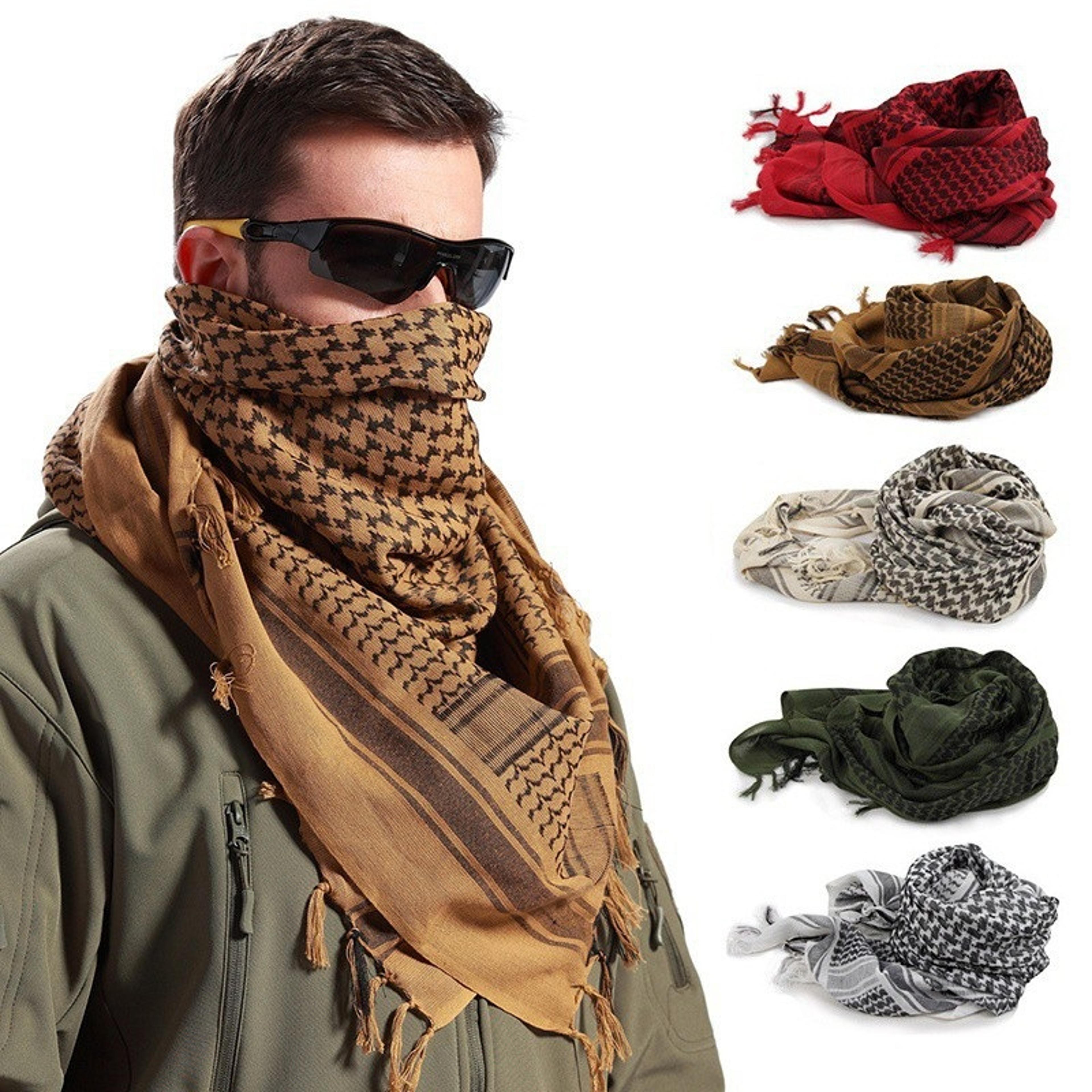Light Weight Military Tactical Arab Scarf Unisex Army Plaid 3