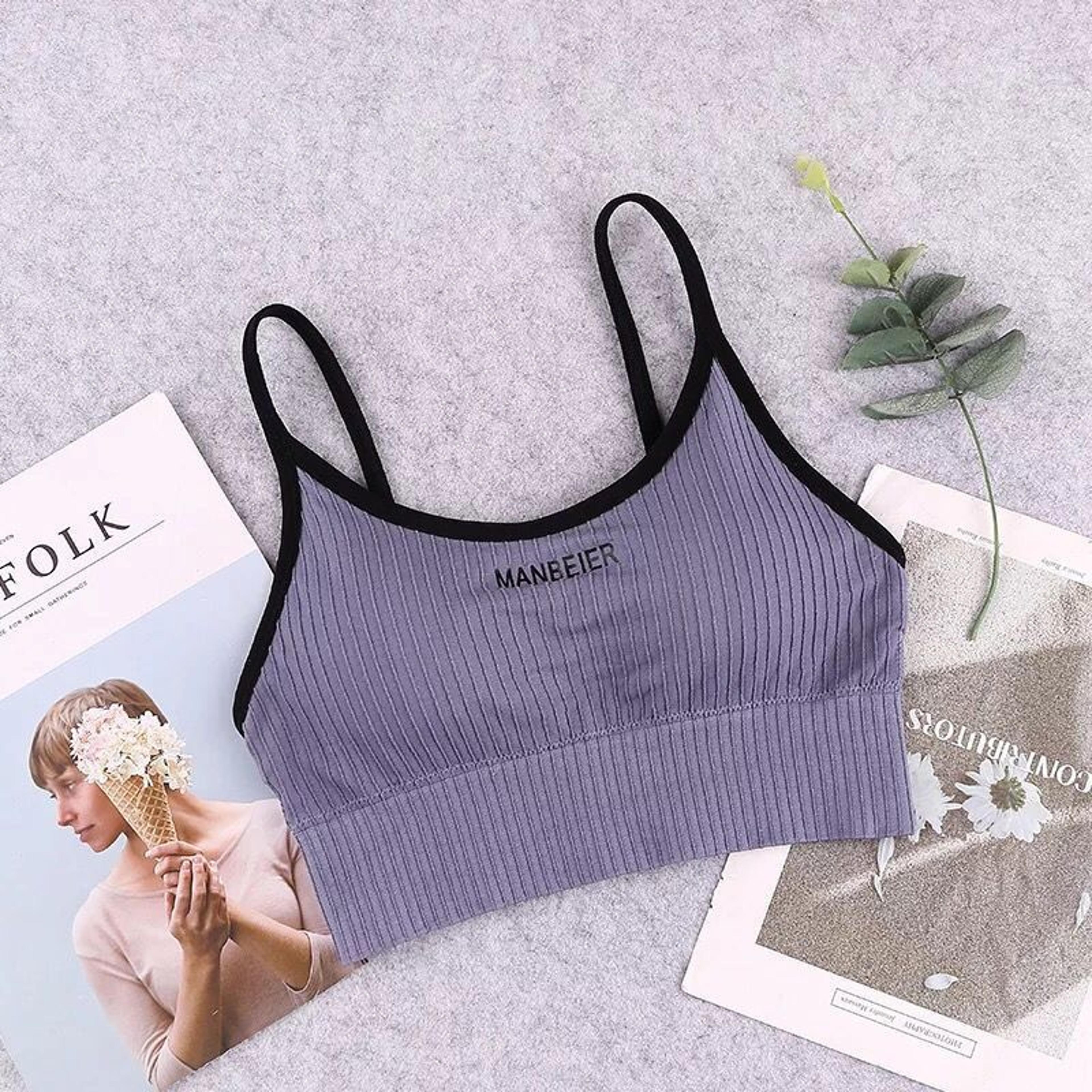 Sports Bra For Women Gym Sexy Crop Top Bra Women Cotton Underwear 5