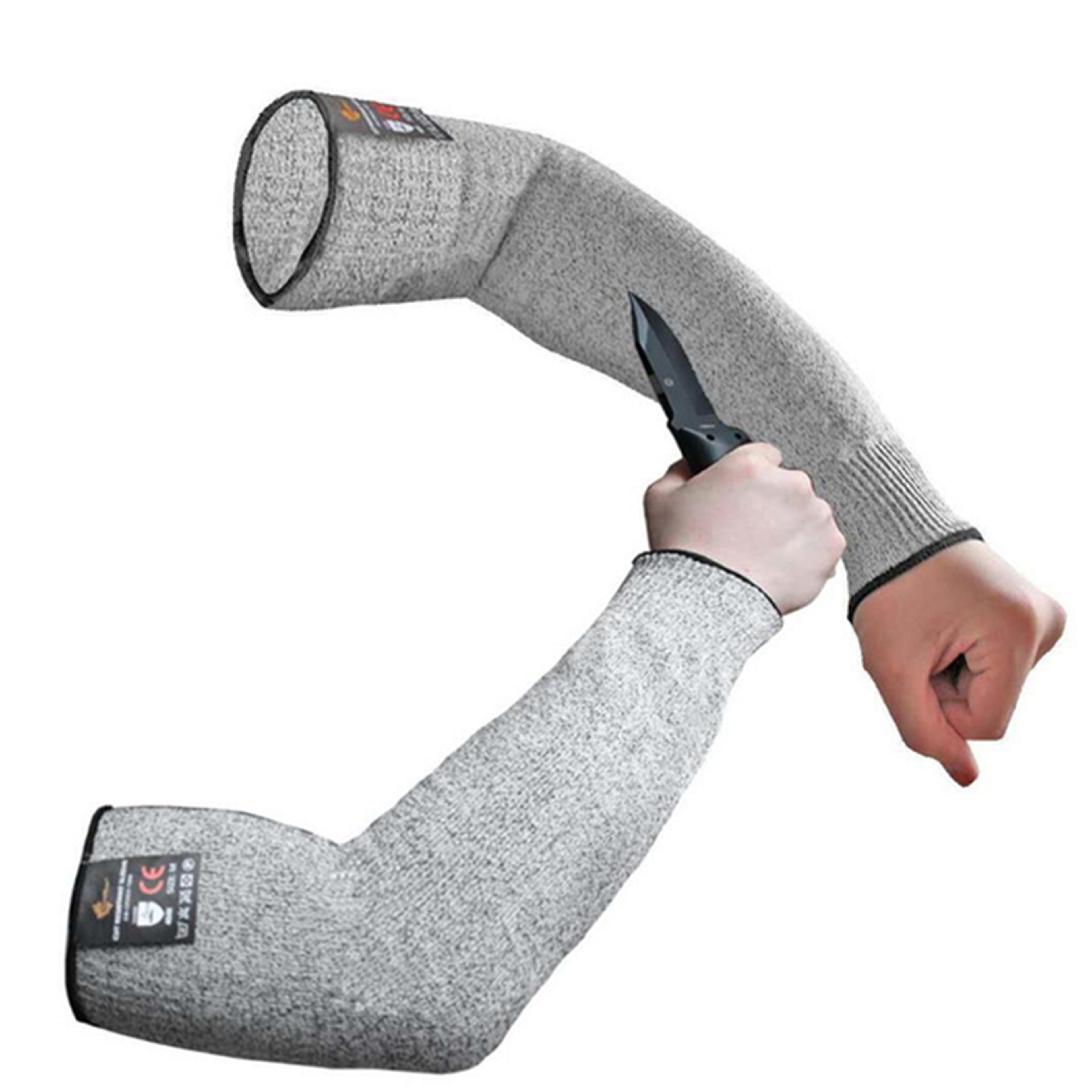 Reusable Level Sleeve Cover Cut Resistant Finger Less Arm Sleeve Anti Puncture Work Protection Home 1