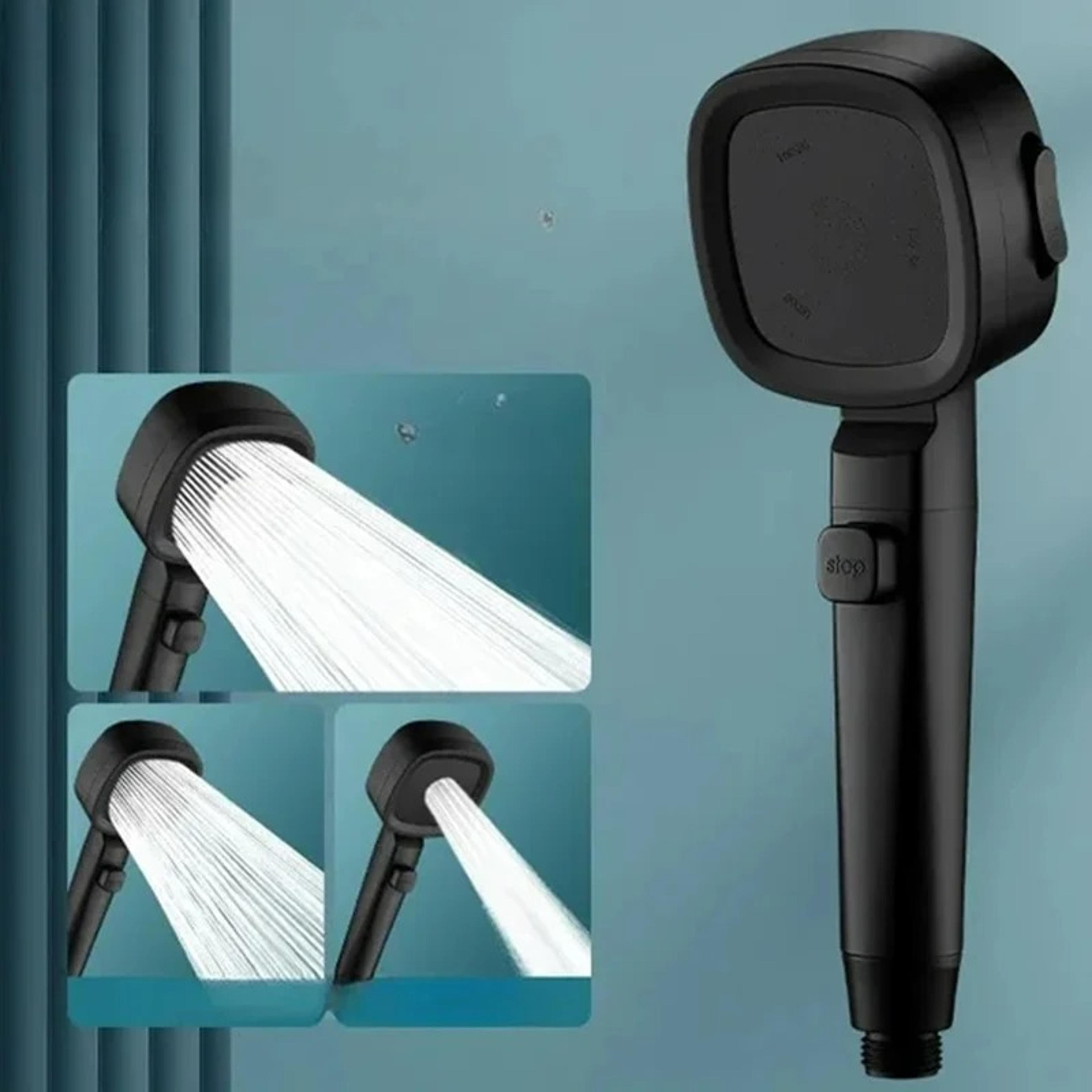 Shower Booster Shower Head Strong Pressure Rain Shower Home Shower Set 7