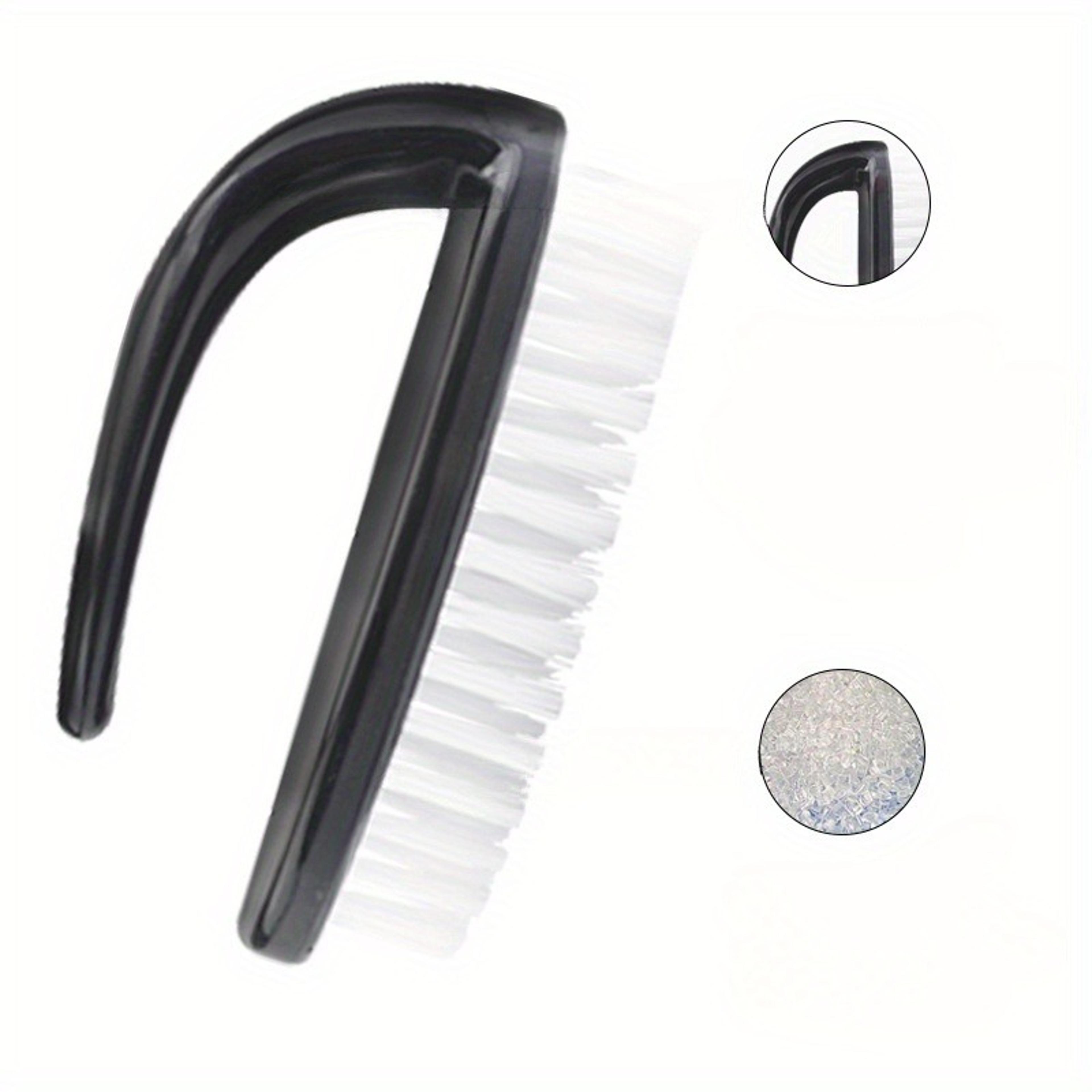 Oval Nail Brush Nail Dust Brush Plastic Nail Cleaning Brush Soft Bristle Brush Sweep Nail Dust Effe 3