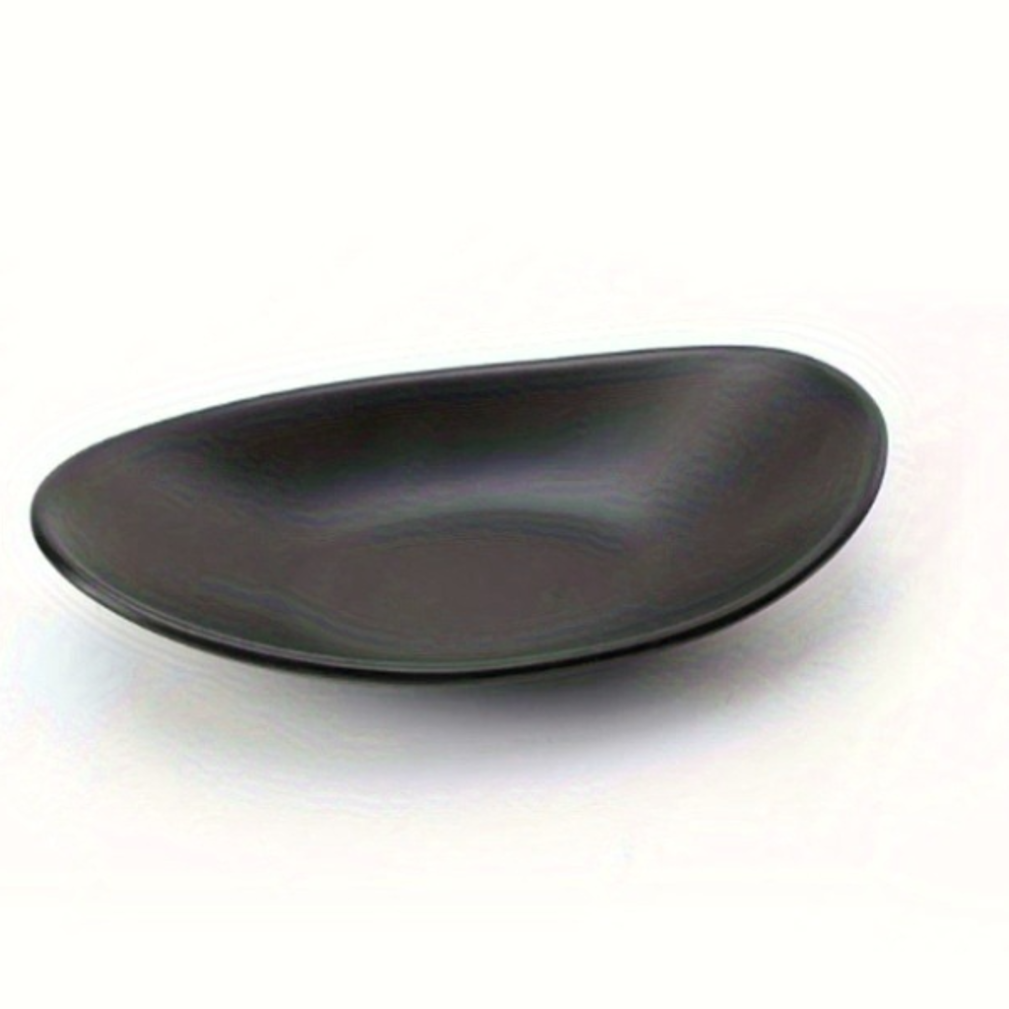 Multifunctional Oval Tray Frosted Black Jewellery Key Organiser Kitchen Supplies Ring Holder