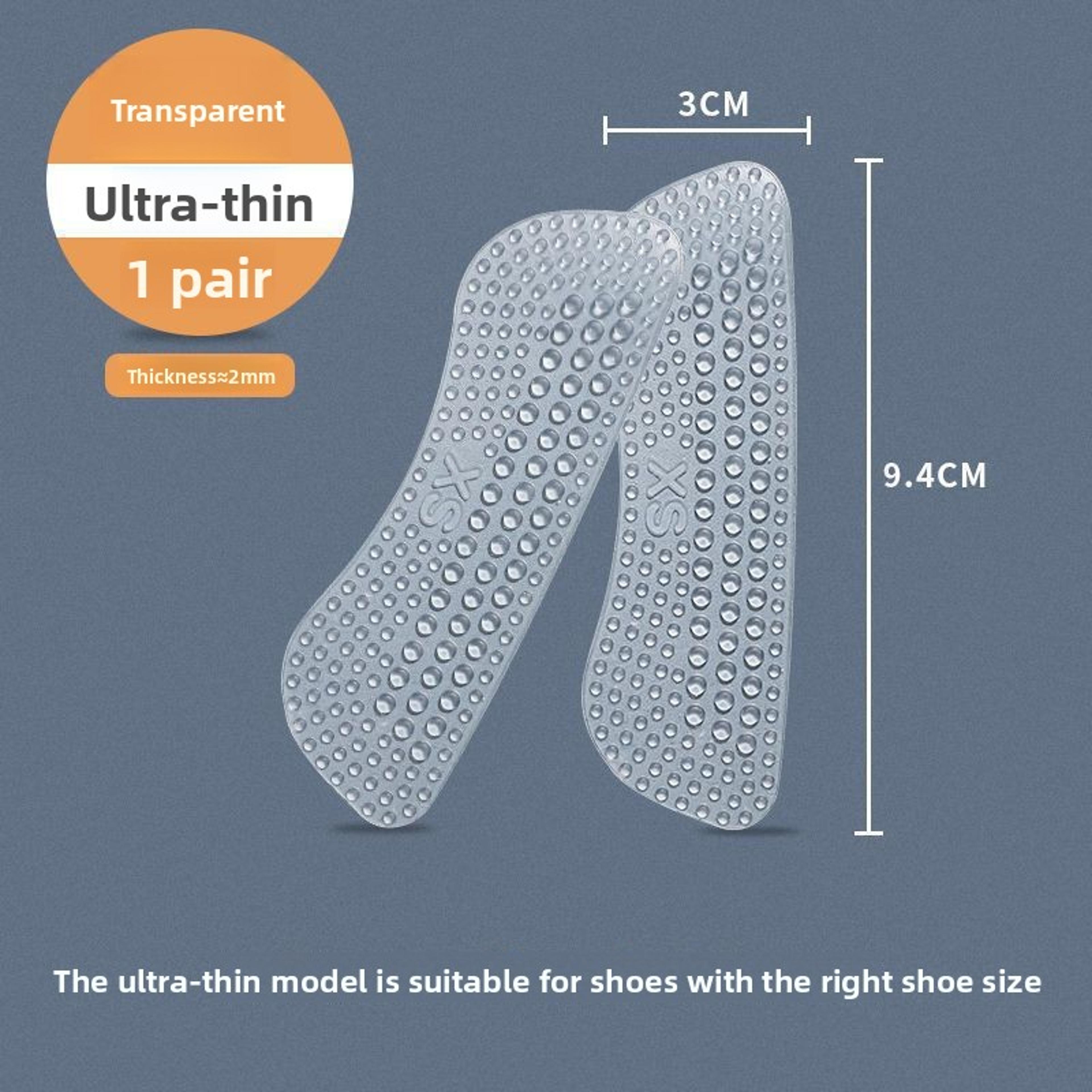 Upgrade Silicone Heel Stickers AntiSlip Heel Cushions For Women And Men 6