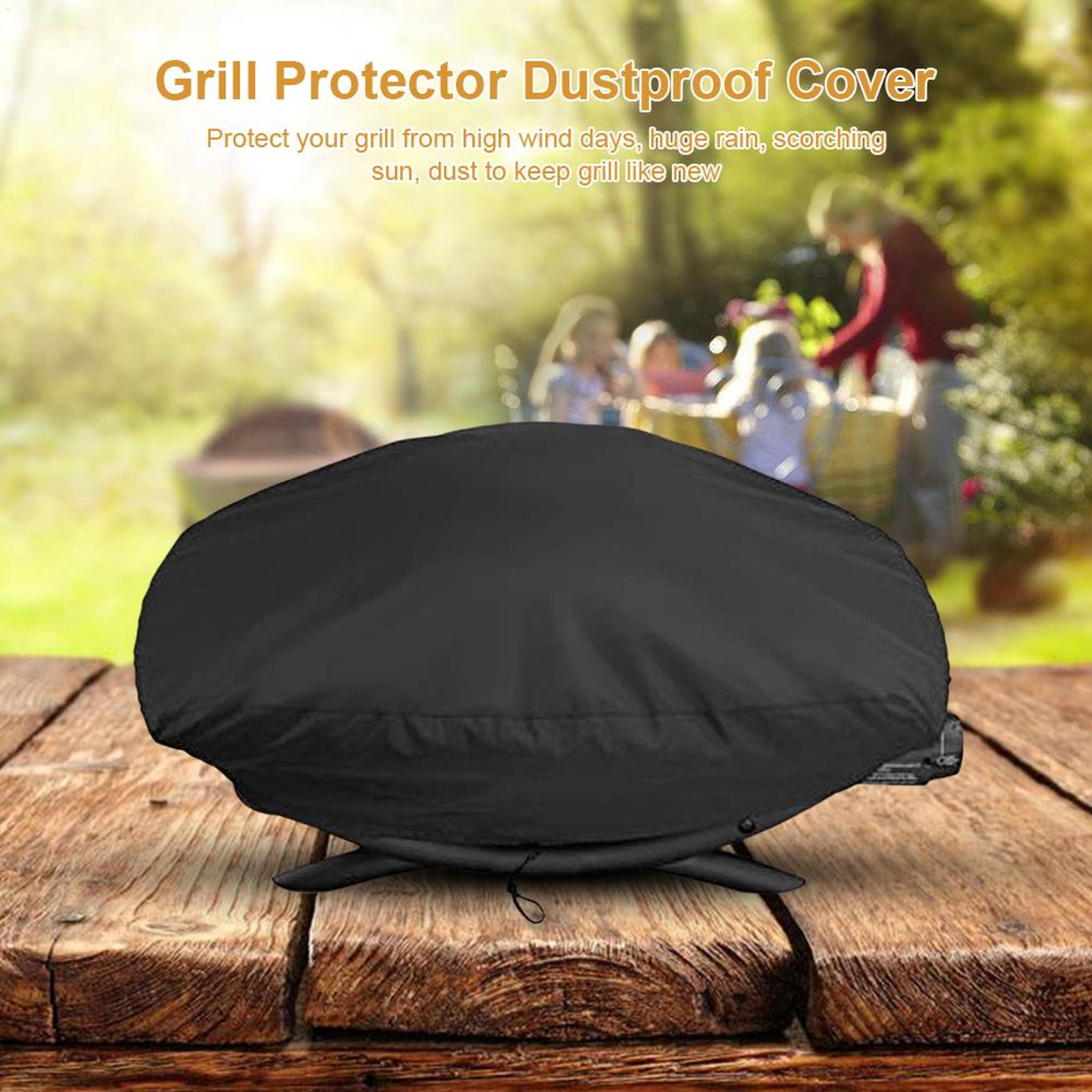 Waterproof Grill Cover Protector Dust Proof Outdoor BBQ Cover For Weber 3