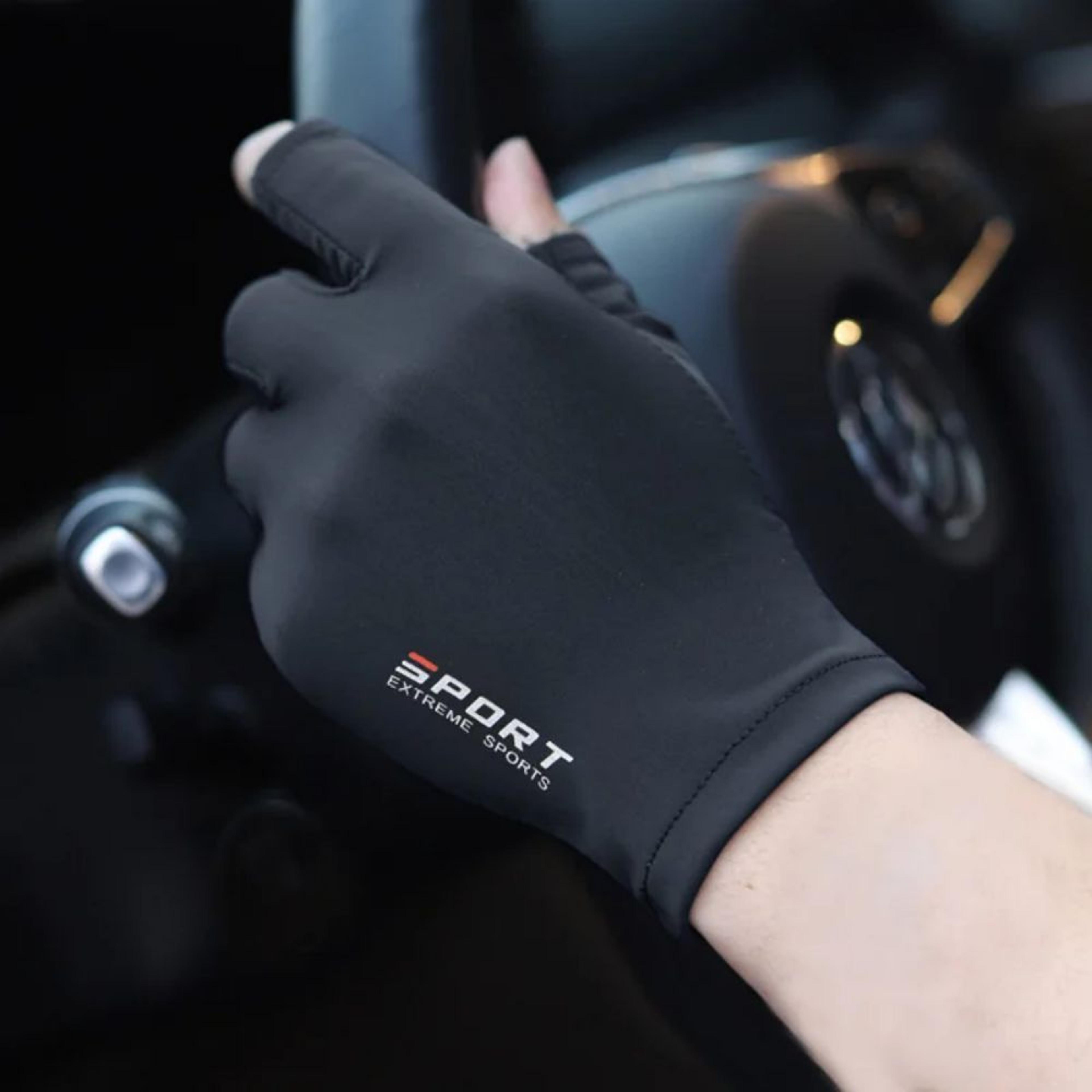 Ice Silk Half Finger Cycling Gloves For Men And Women Comfortable Outdoor Sports Fitness Gloves 1