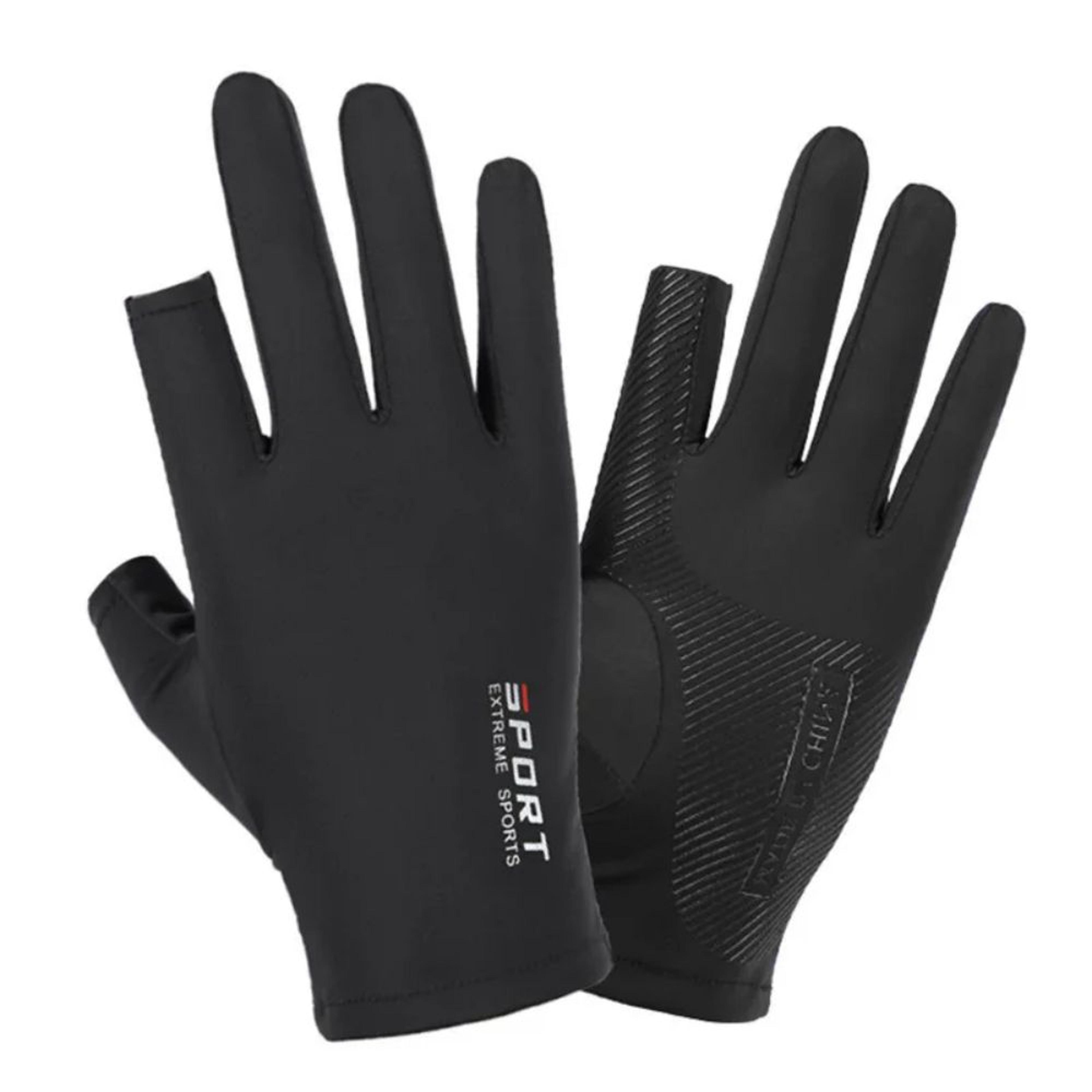 Ice Silk Half Finger Cycling Gloves For Men And Women Comfortable Outdoor Sports Fitness Gloves 2