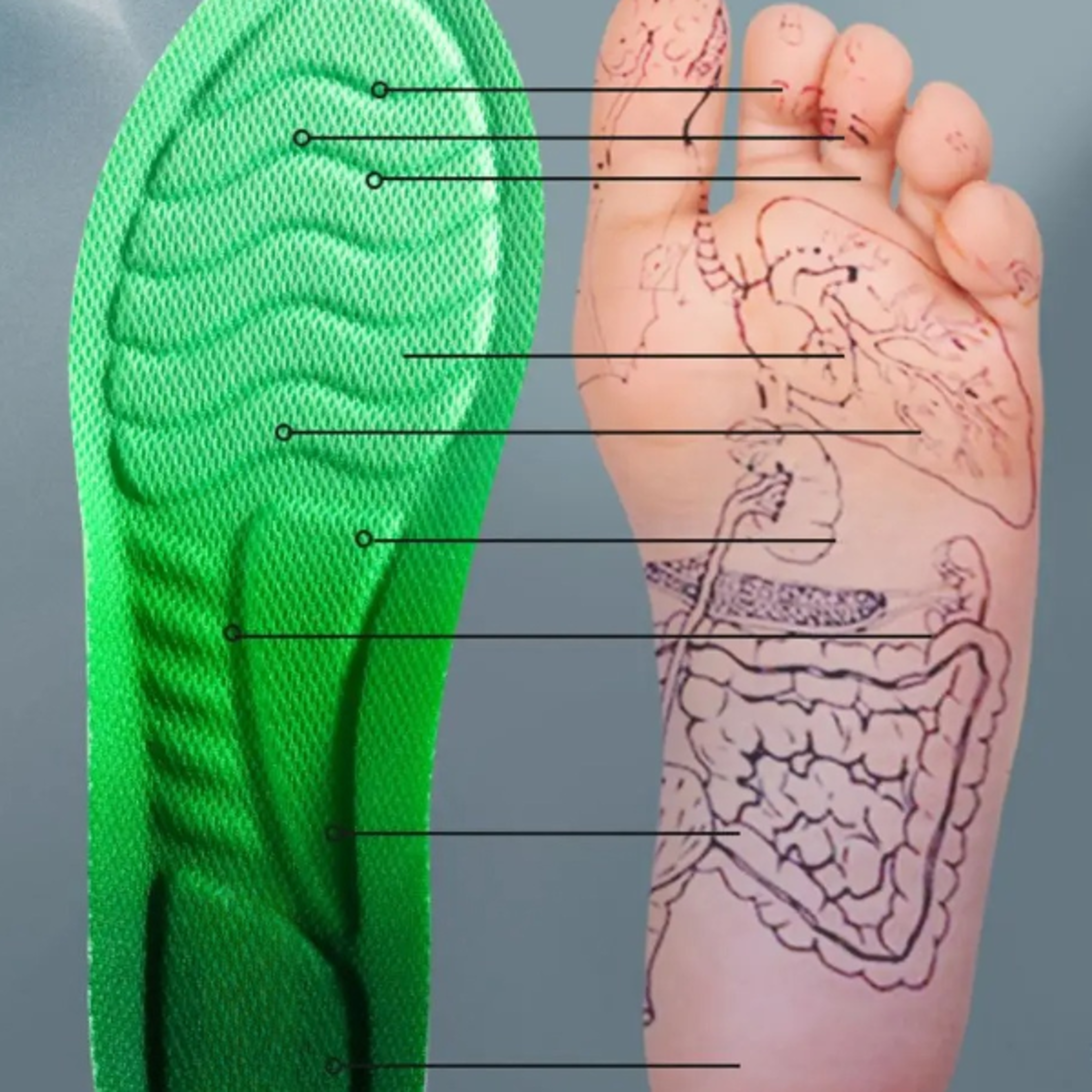 sport insoles cushion pu high stretch shock resistant anti bacterial breathable insoles for comfortable shoes