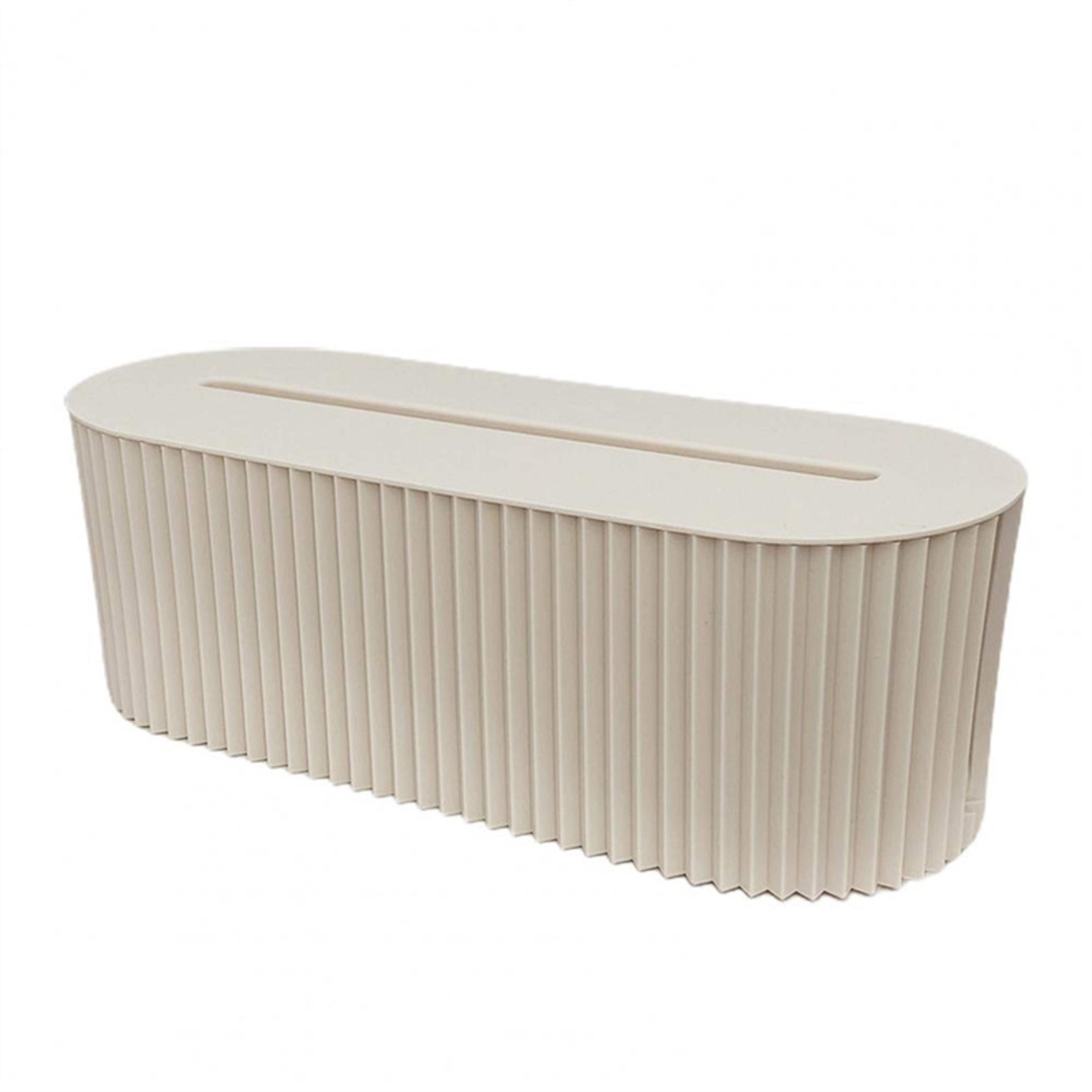 Nordic Plug Board Storage Box Cable Organizer Desktop Data Line Holder 7