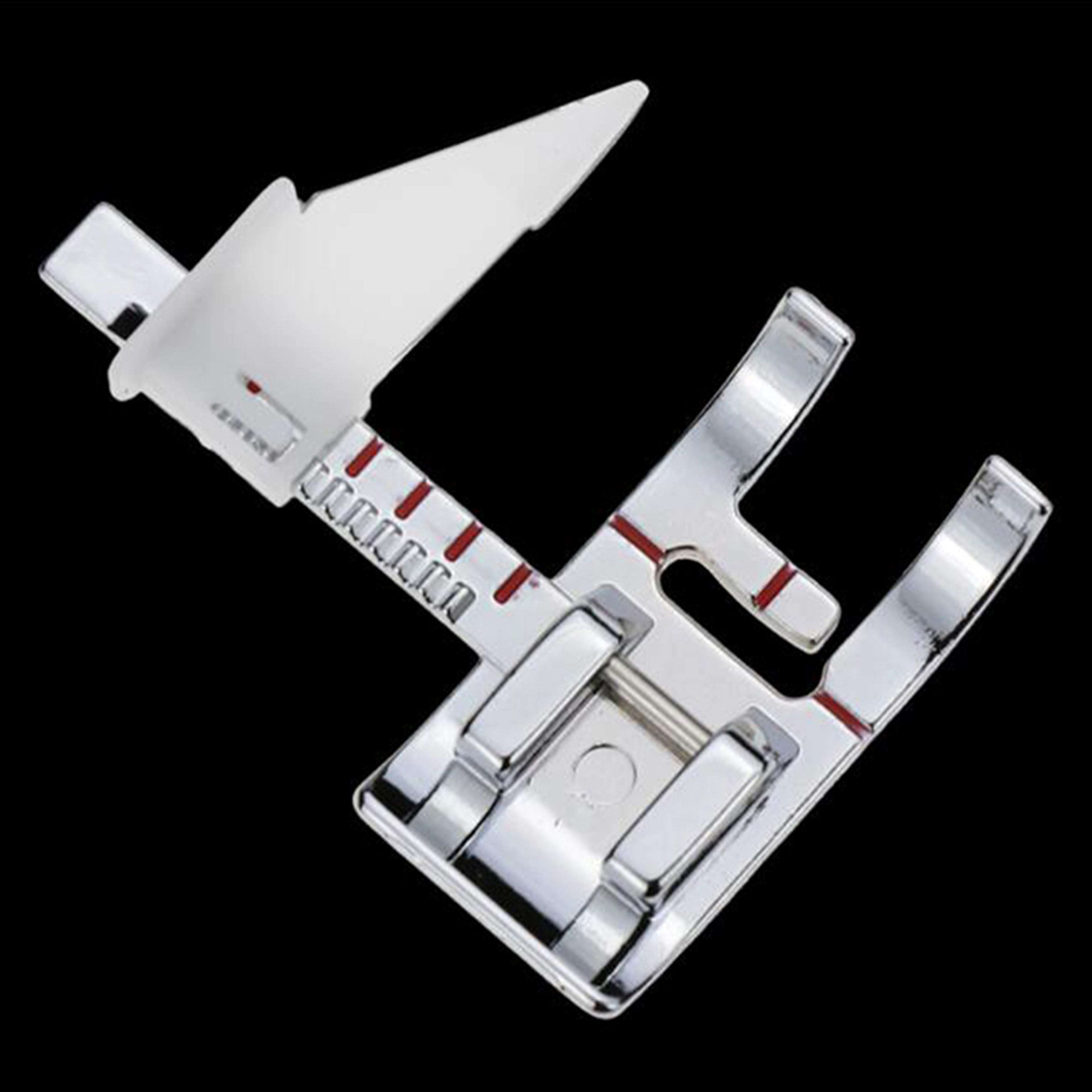 Adjustable Guide Sewing Machine Presser Foot For Shank SnapOn Singer Janome Juki Brother Baby Lock 4