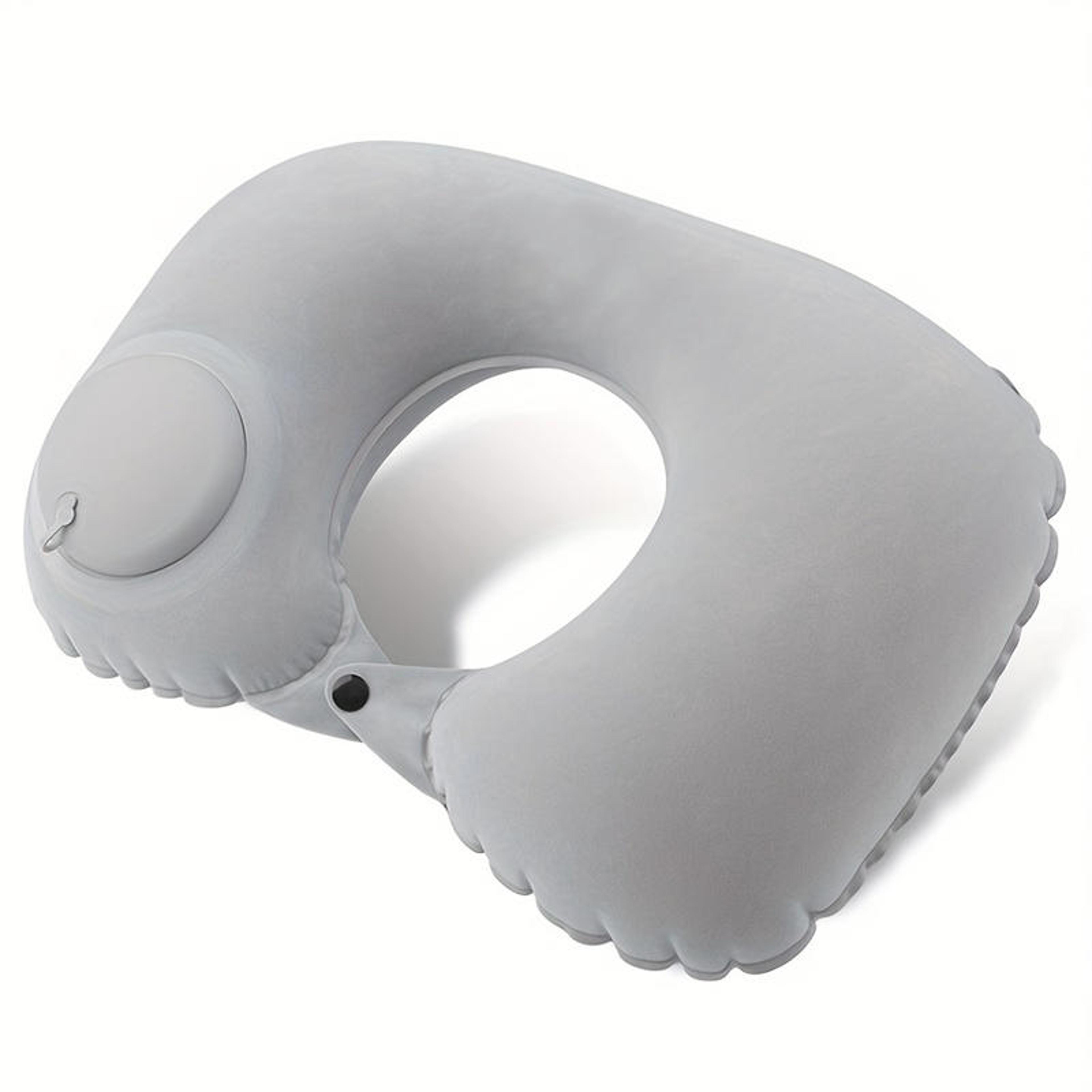 Portable Neck Pillow UShaped That Can Be Stored Inflatable And SelfFilled For Travel And Business T