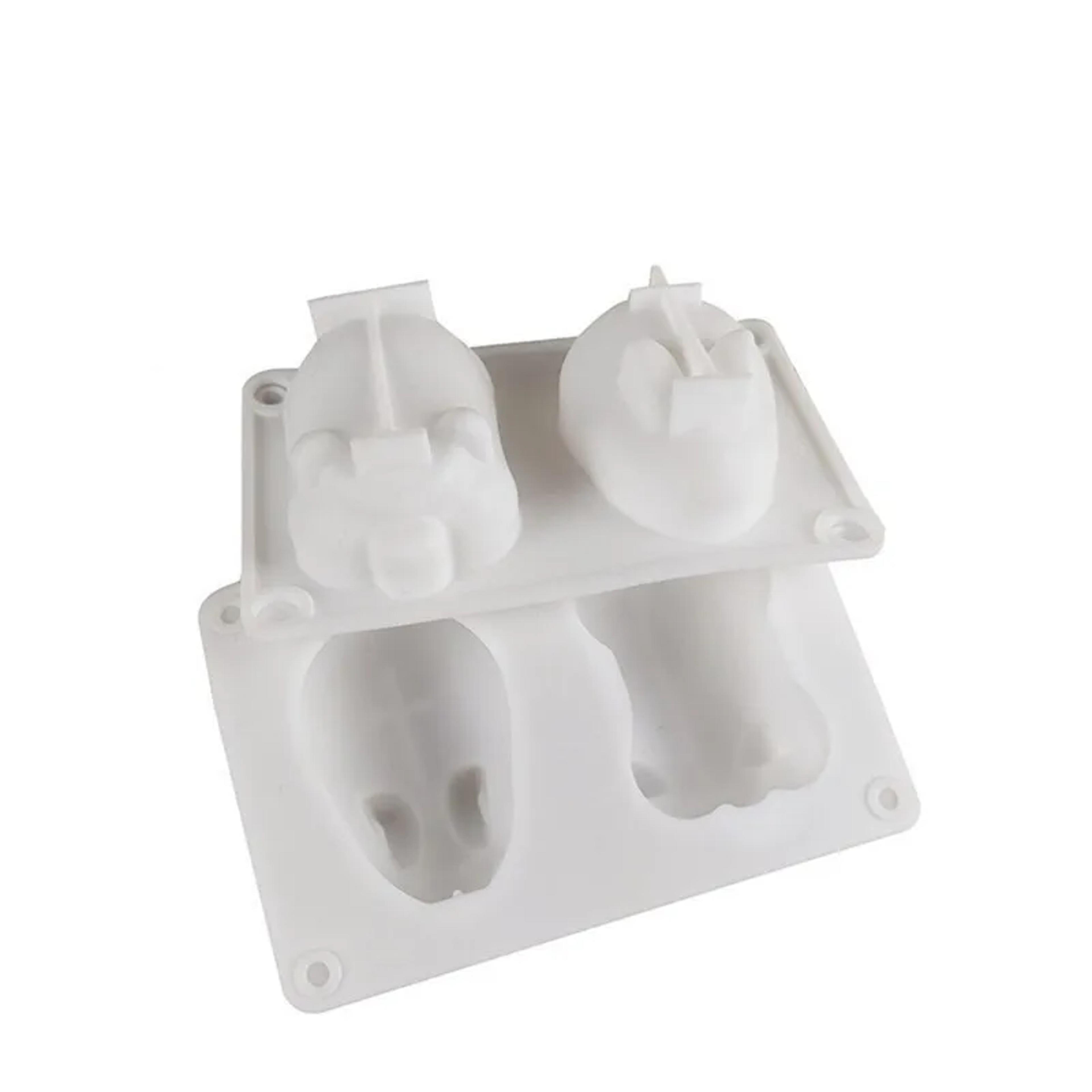 Easter Bunny Piggy Mold Silicone Jelly Mousse Dessert Cake Decor Tool For Baking And Candy Making 6