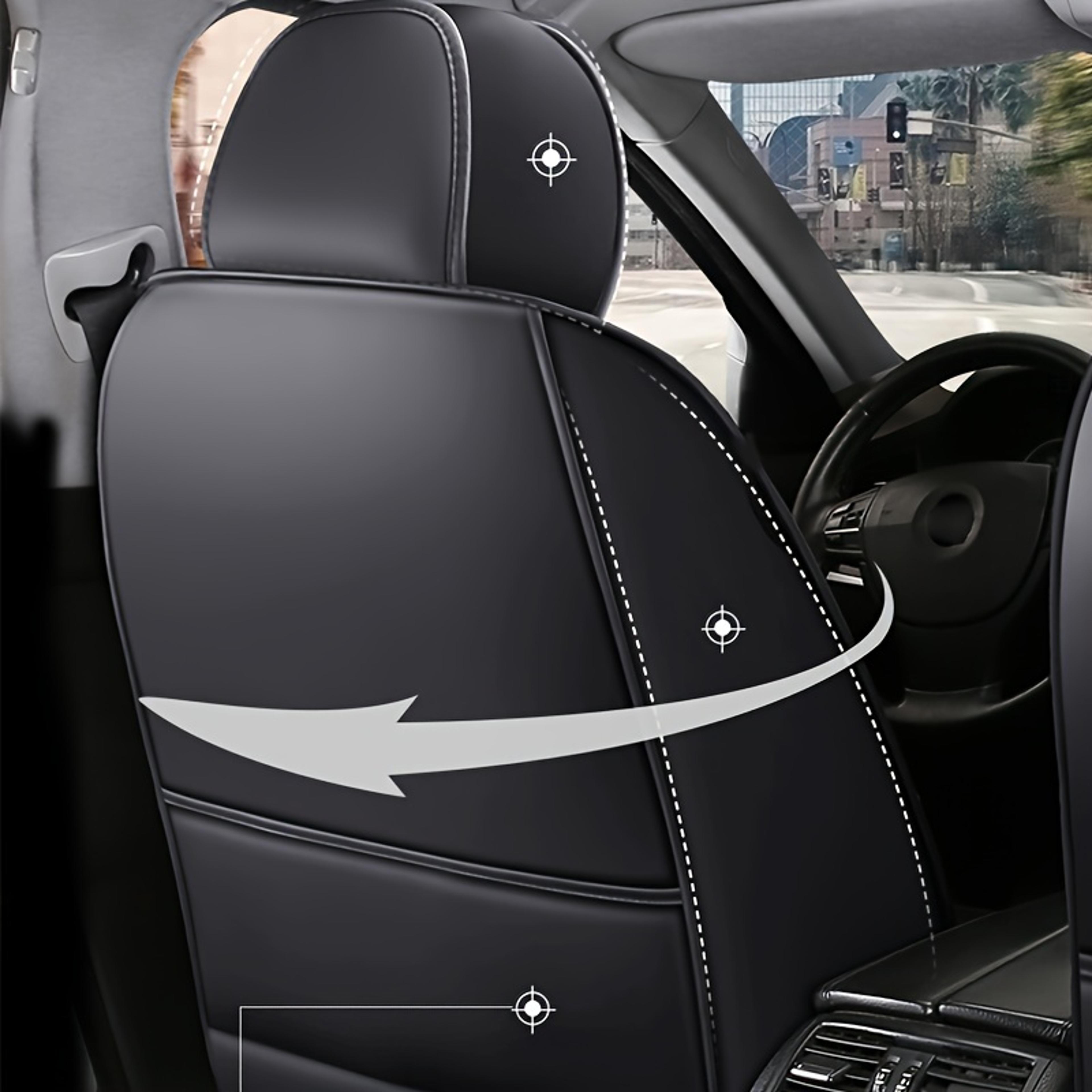 All Season Universal Pad Full Leather Car Seat Cushion Driver Or Passenger Seat Cover 4