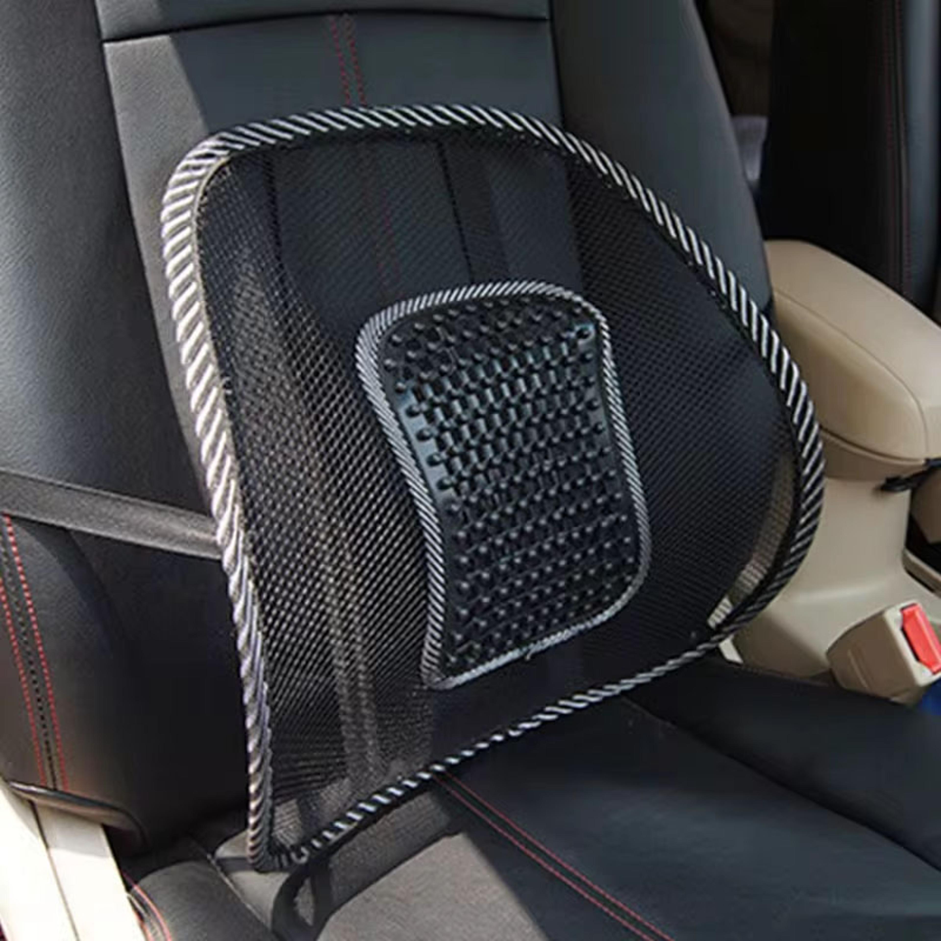 Car Seat Backrest Cushion Mesh Breathable Lumbar Support For Easy Driving 3