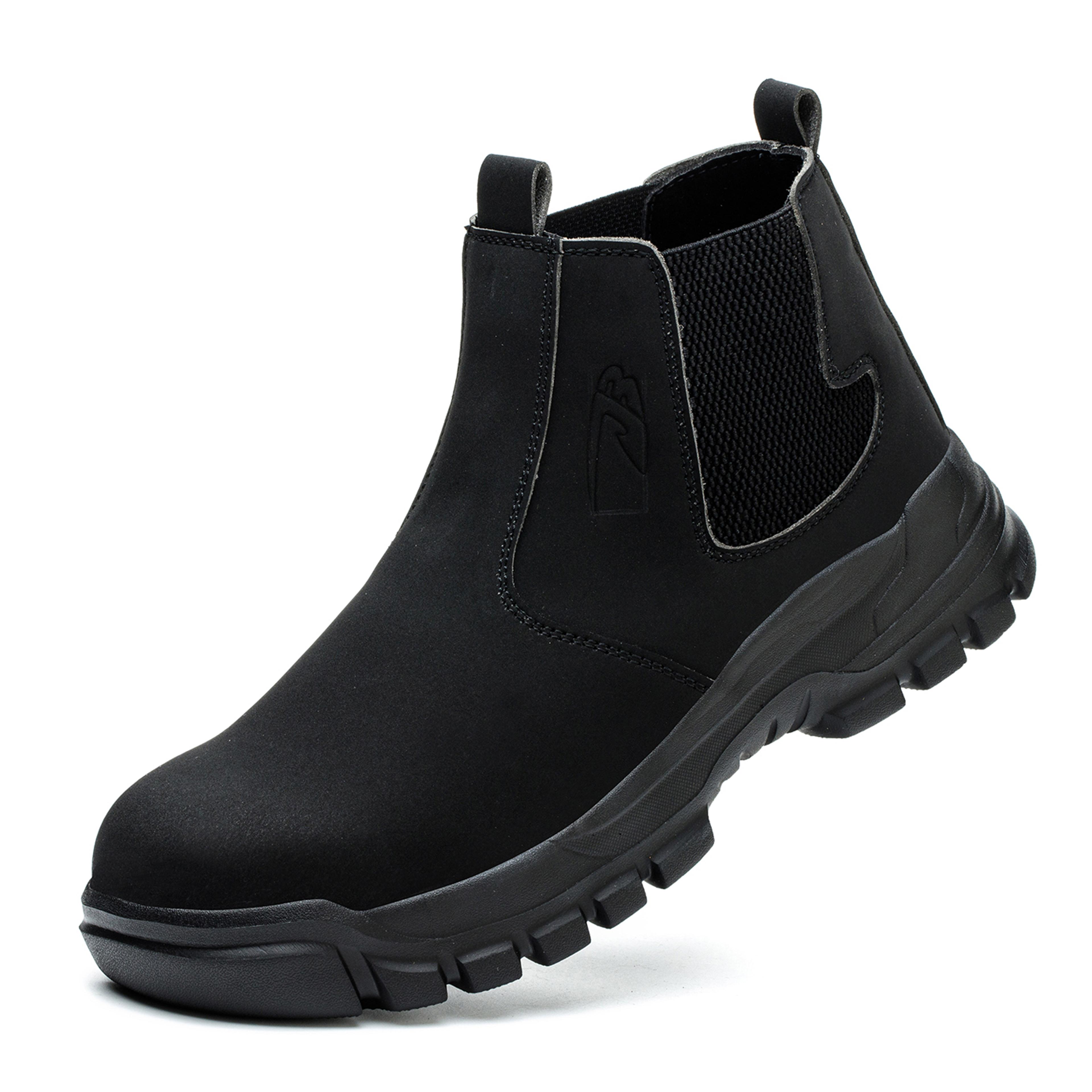 Waterproof Safety Boots For Men Indestructible Steel Toe Work Boots Antismash Stabresistant Safety  10