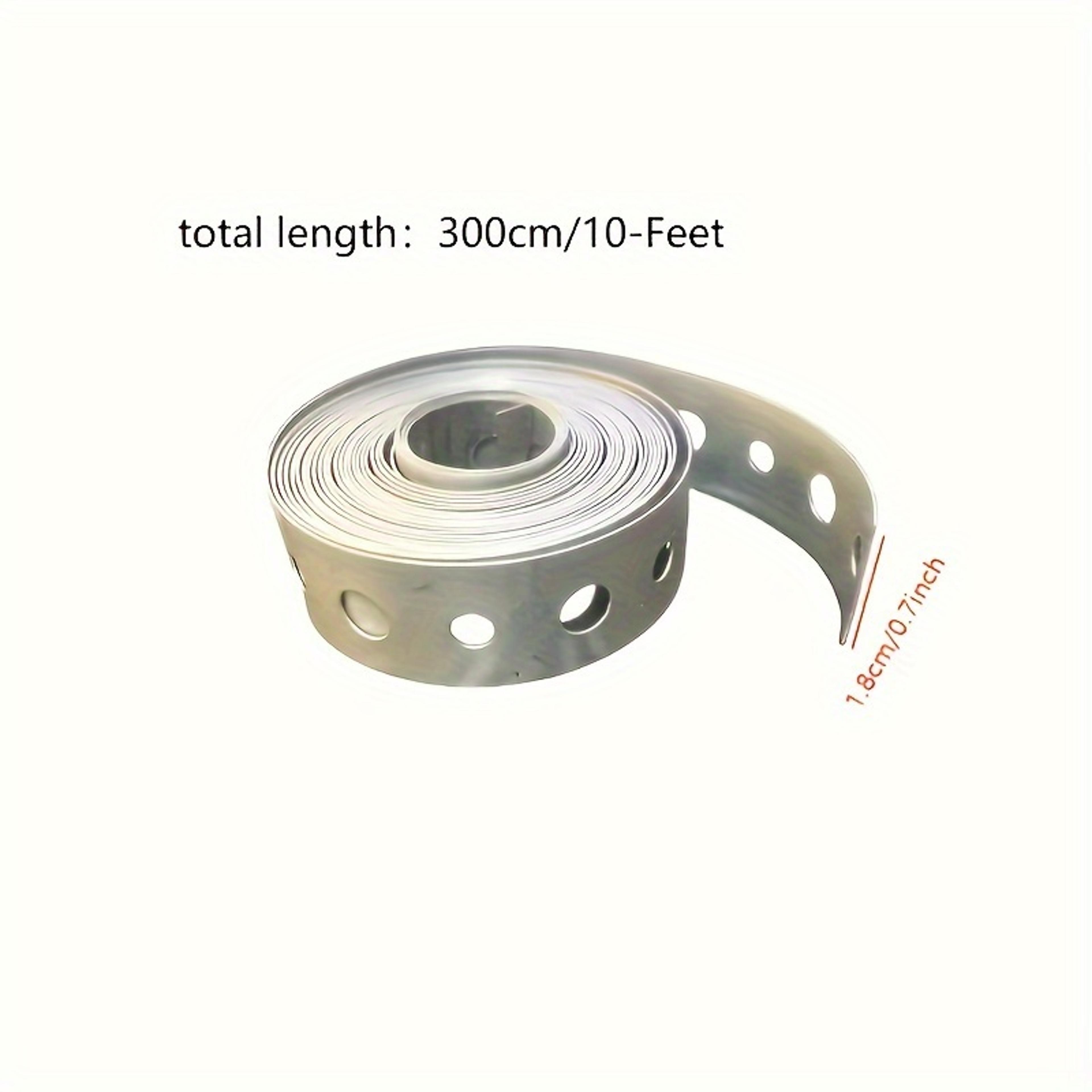 Galvanized Steel Tape Roll Pre Punched Multi Slot Metal Tape Pipe Support And Sheet Metal Work Stra 1