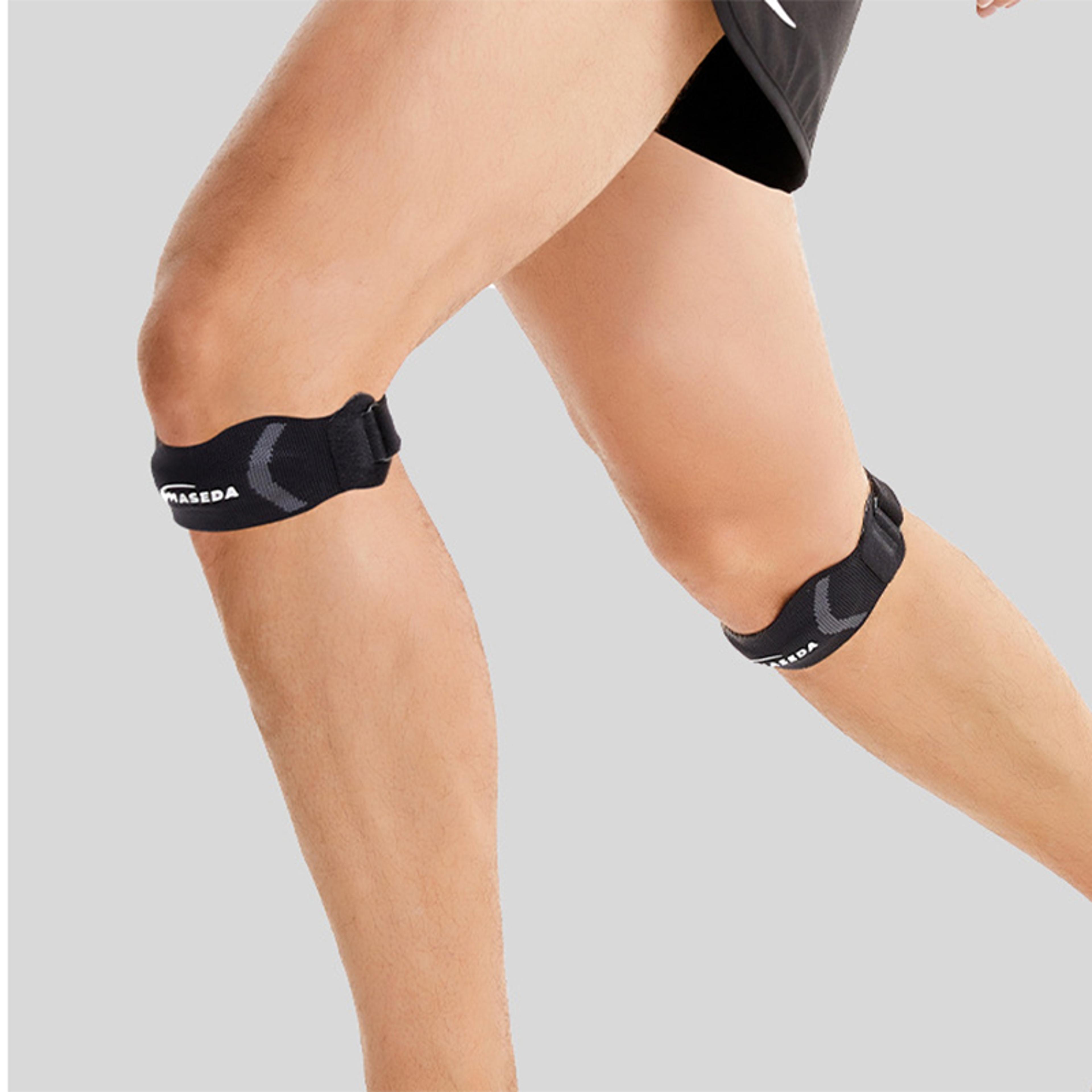 Breathable Shock Absorber Knee Sports Outdoor Cycling Basketball Protector Patella Pressure Belt 2