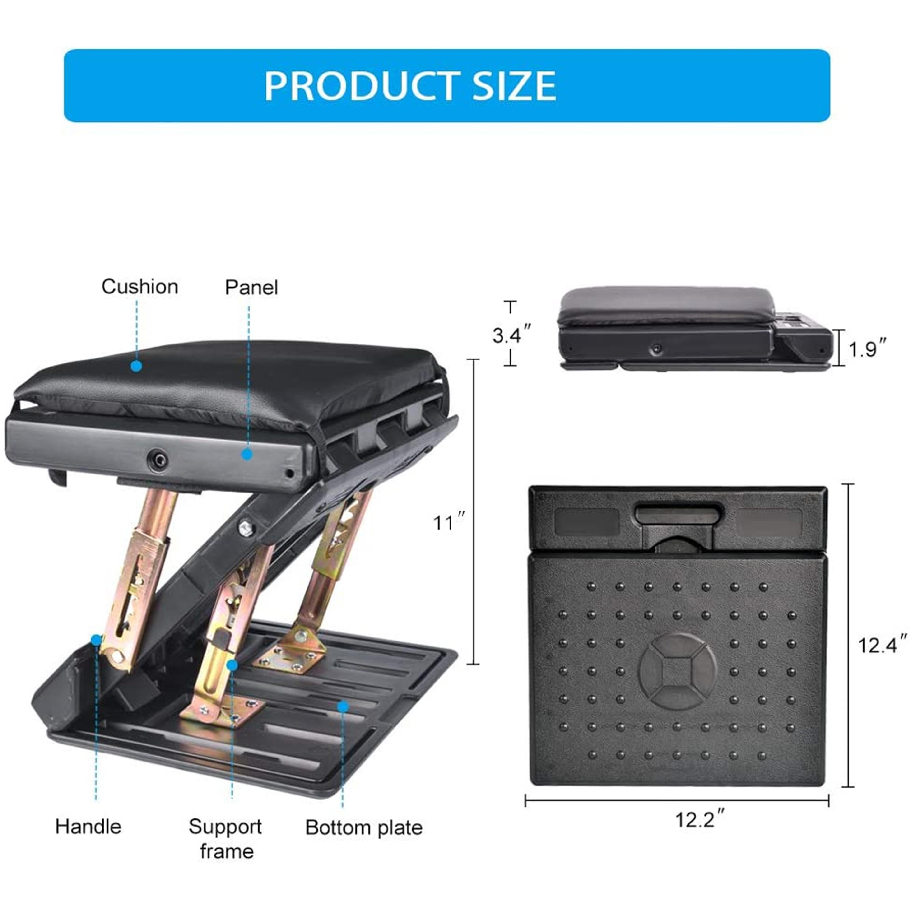 Adjustable Footrest With Removable Soft Pad Load Massaging Beads Home Use 1