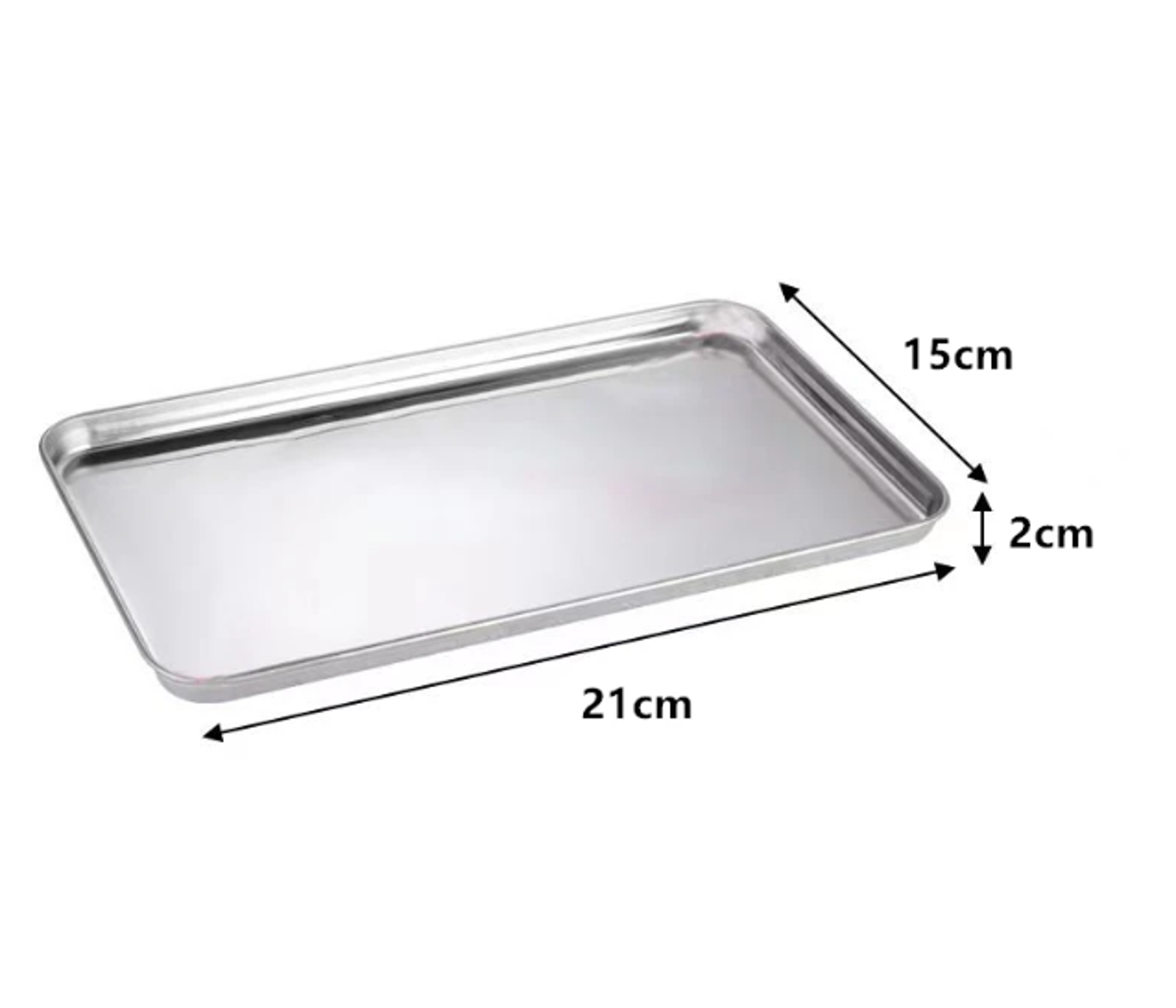 Rectangle Stainless Steel Tray Buffet Presentation Tray Metal Food Serving Plate Rice Noodle Pan Ho 5