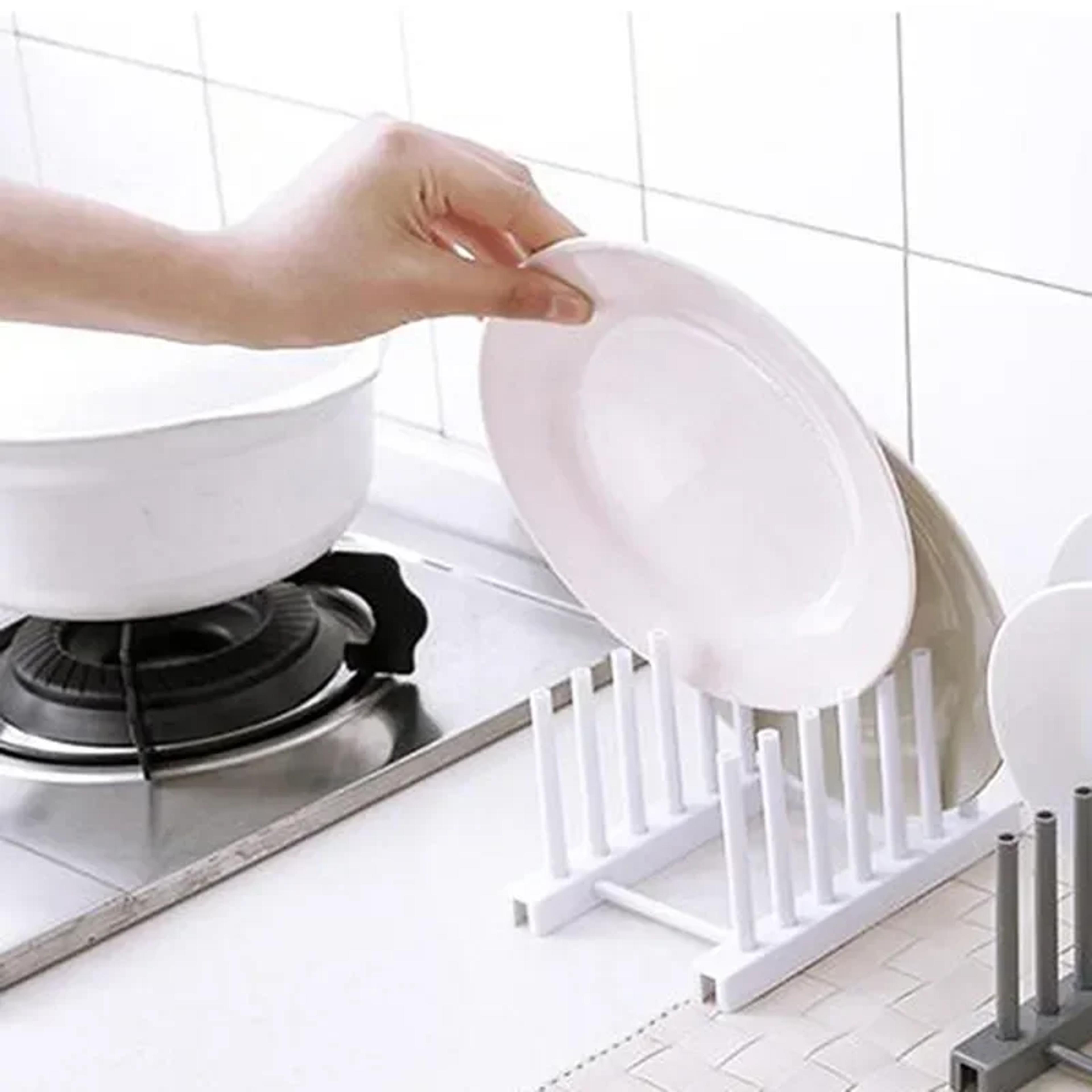 Wooden Dish Drainer Rack Kitchen Dishes Stand Plate Drying Rack Pot Lid Racks Kitchen Organizer Dry 2