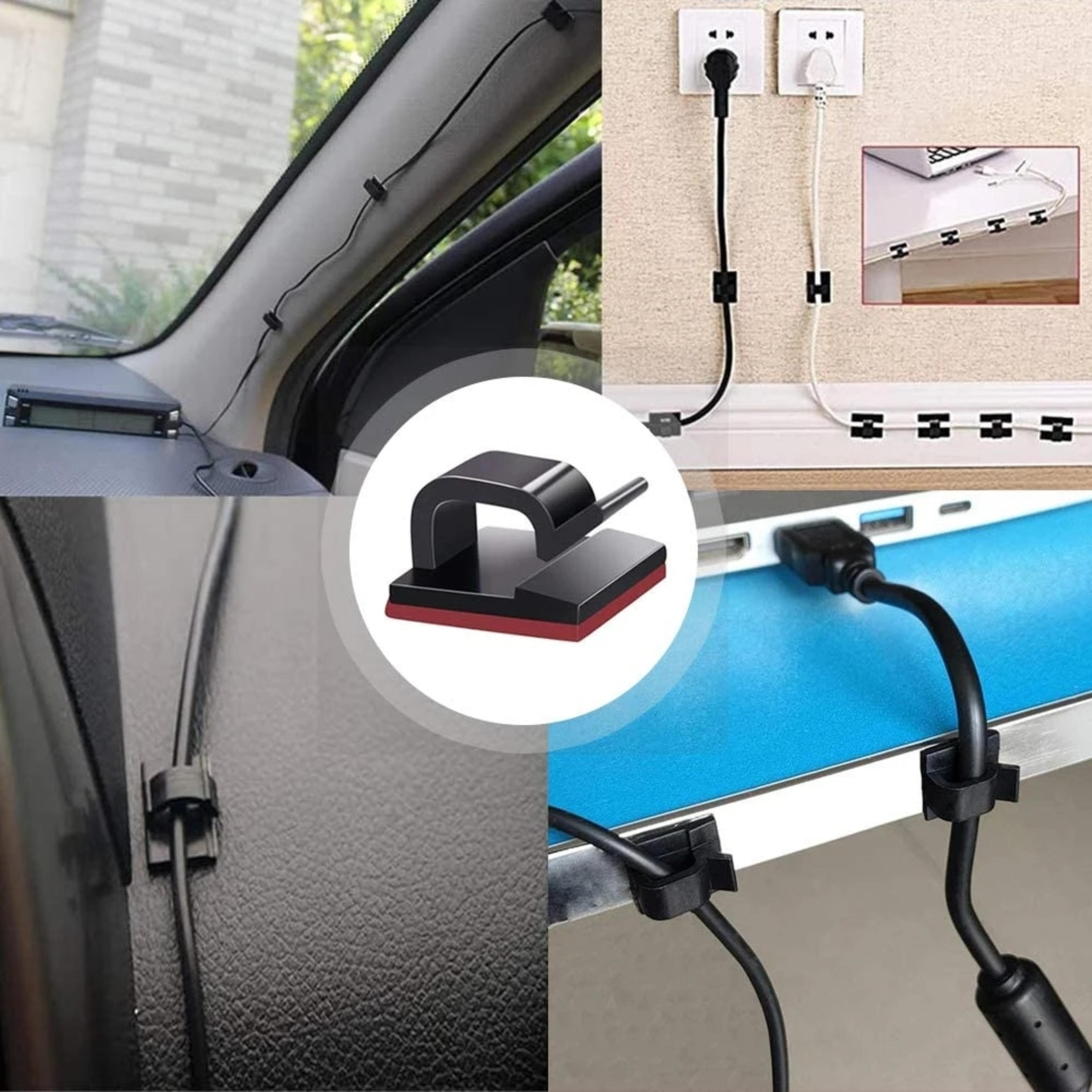 Cable Organizer Clips Cable Management Wire Manager Cord Holder USB Charging Data Line Bobbin Winde 2