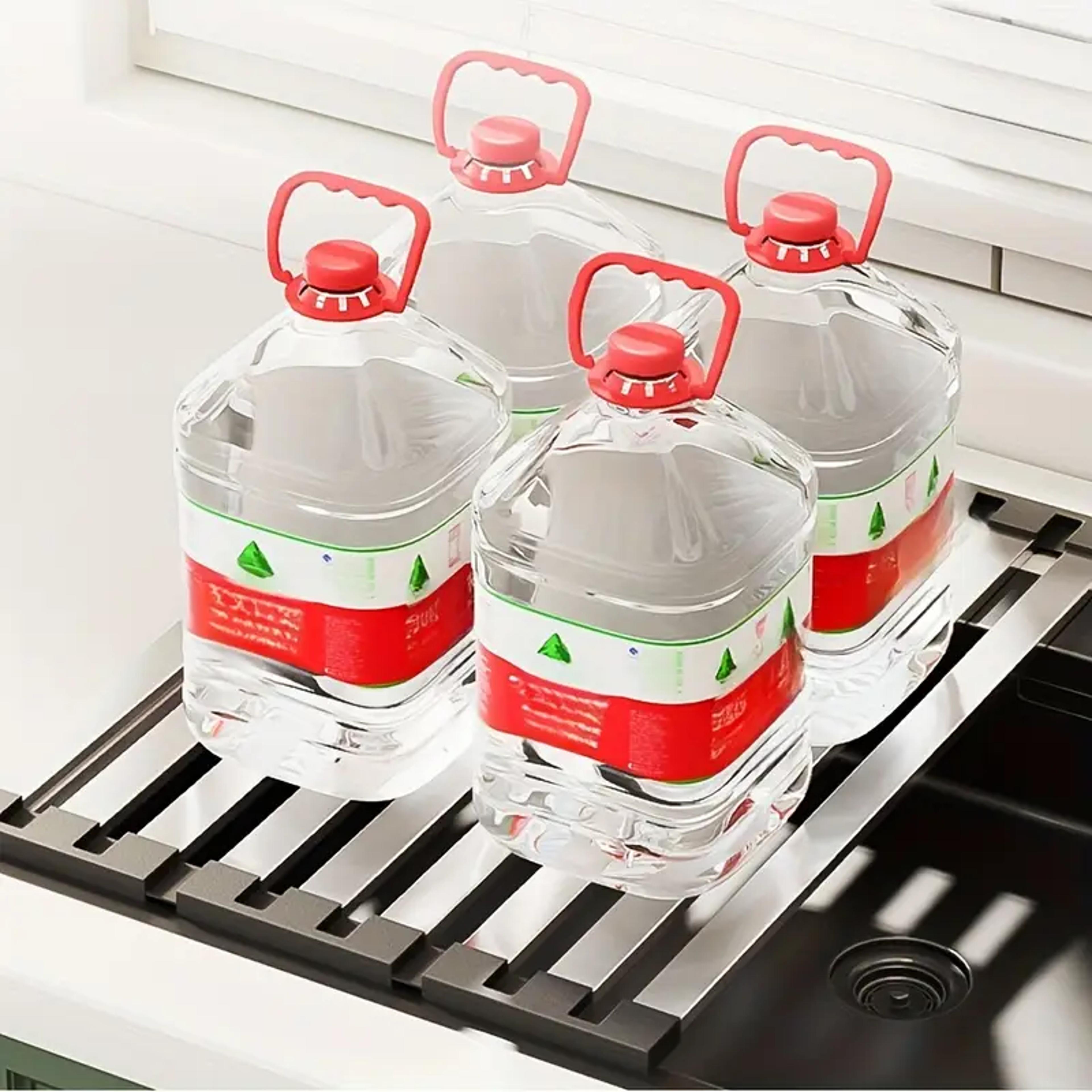 Stainless Steel Kitchen Sink Drain Rack Sink Dish Rack Fold Able Telescopic Drain Basket Organizer 2