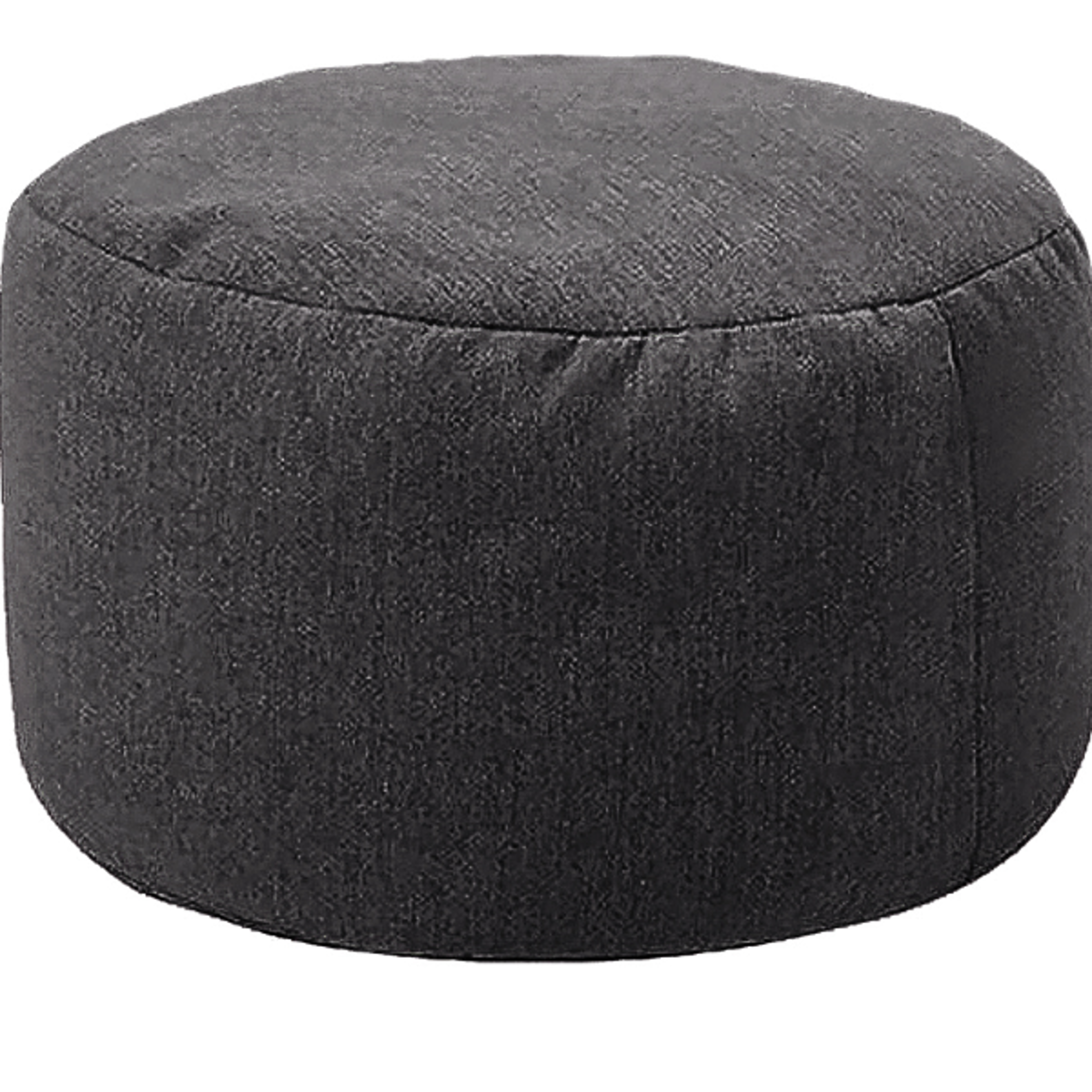 Round Stool Linen Bean Bag Ottoman Filling Beanbag Pouf Footstool Tatami Futon Puff for Living R