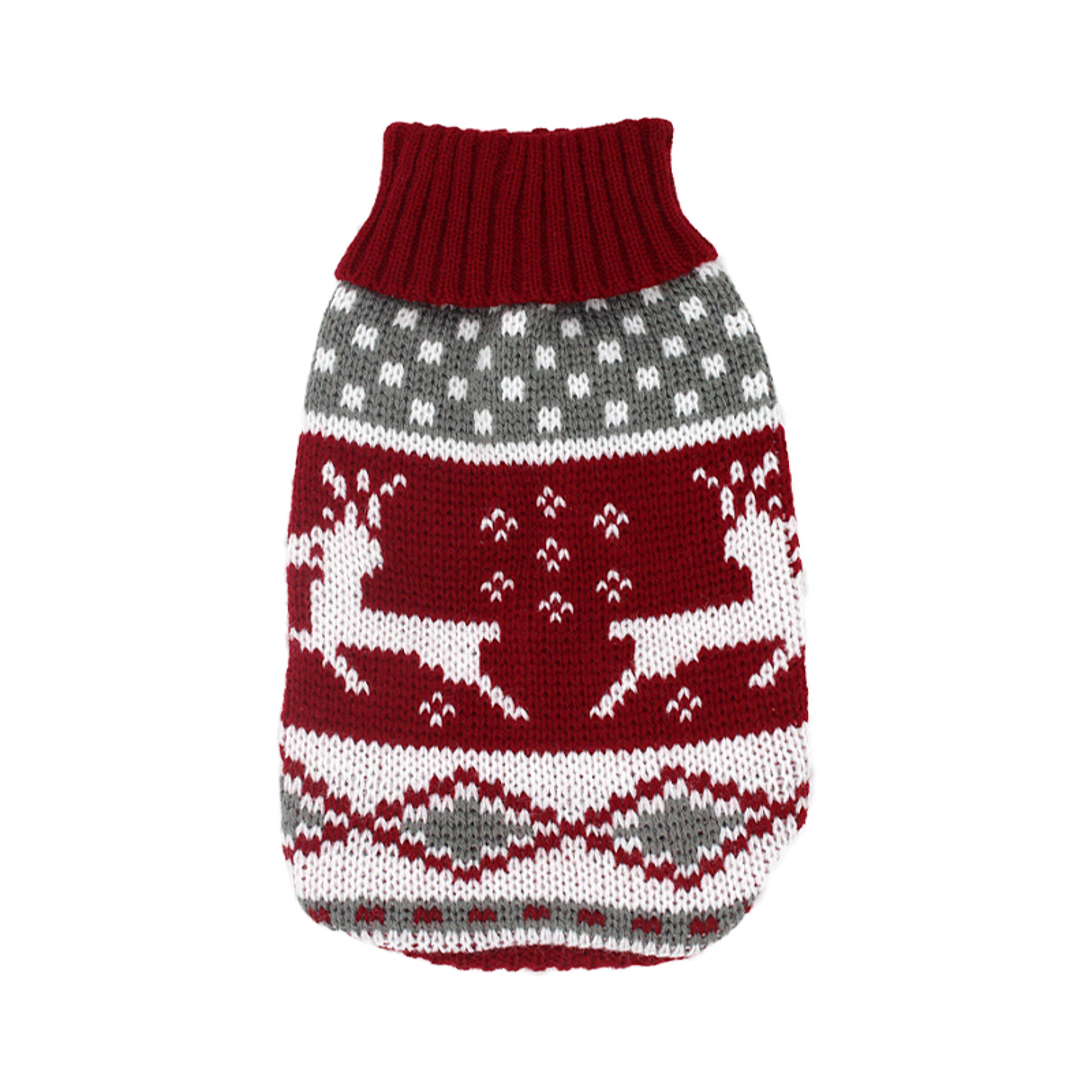 Warm Pet Dog Sweater Winter Dog Clothes For Small Medium Dogs Knitted Puppy Cat Coat For Chihuahua  6