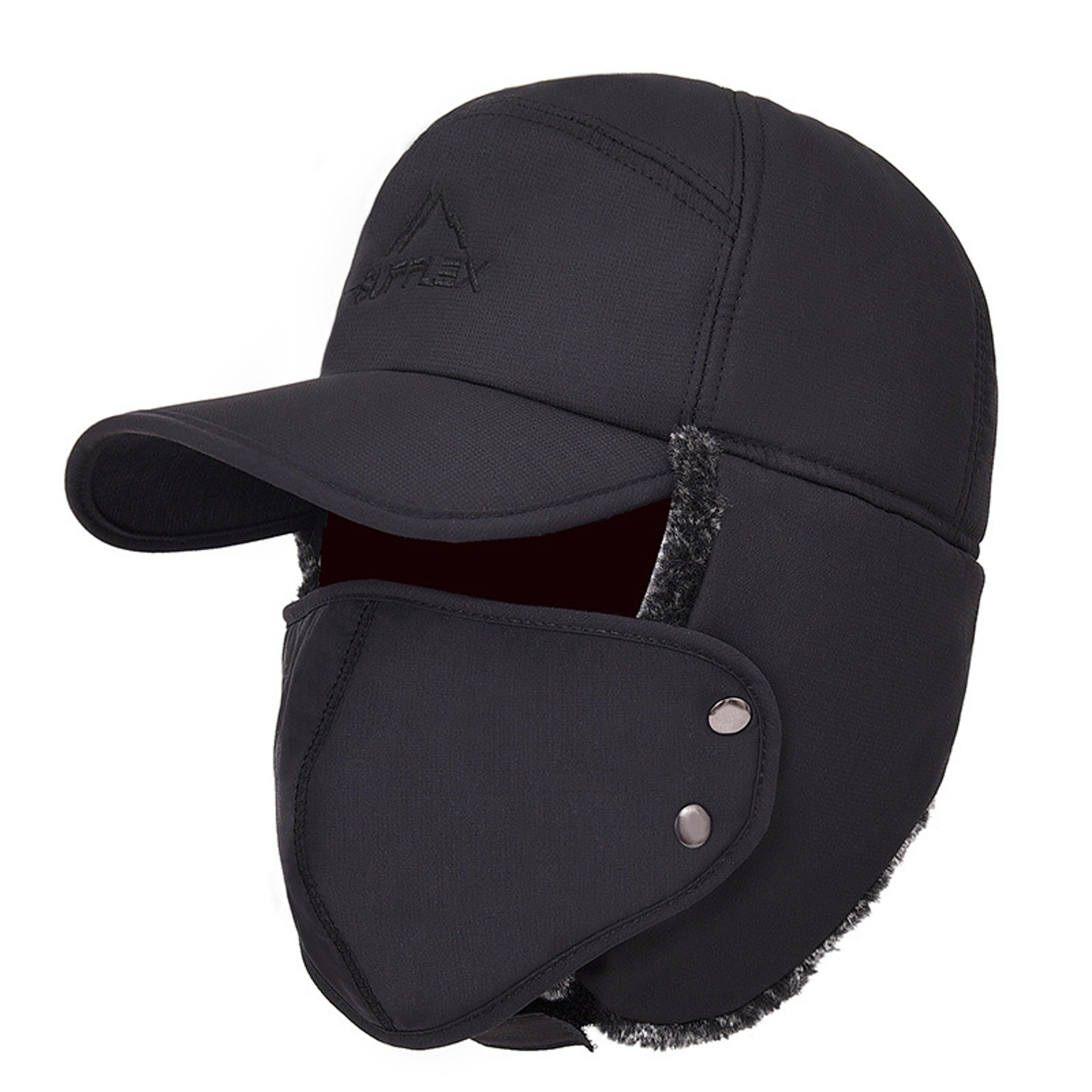 Thicken Winter Warm Hat For Men Faux Fur Bomber Hat Ear Flap Cap For Women Soft Thermal Bonnets For 5