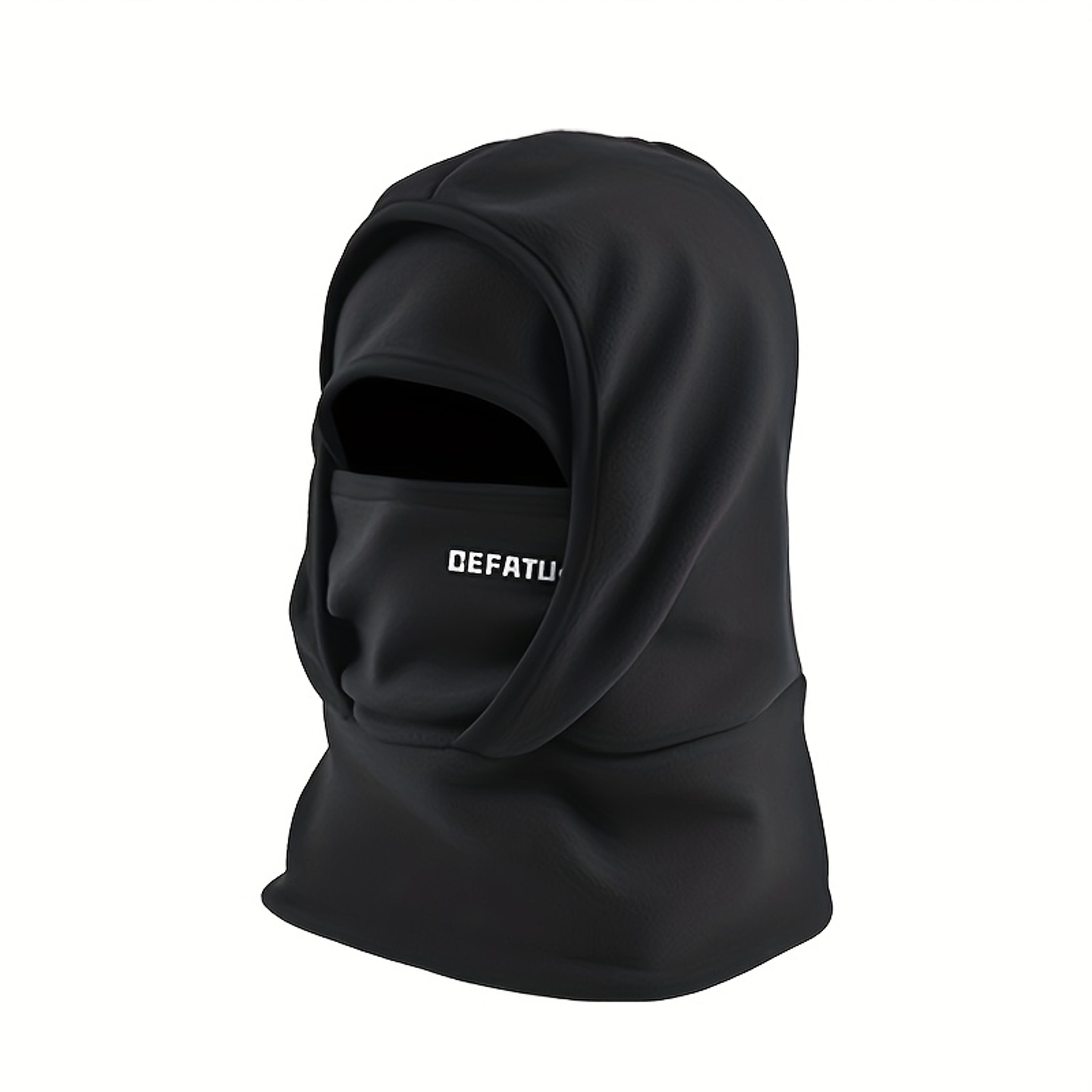 Winter Outdoor Warm Hat With Integrated Head Cover Twolayer Balaclava Hat Perfect For Cold Weather 6