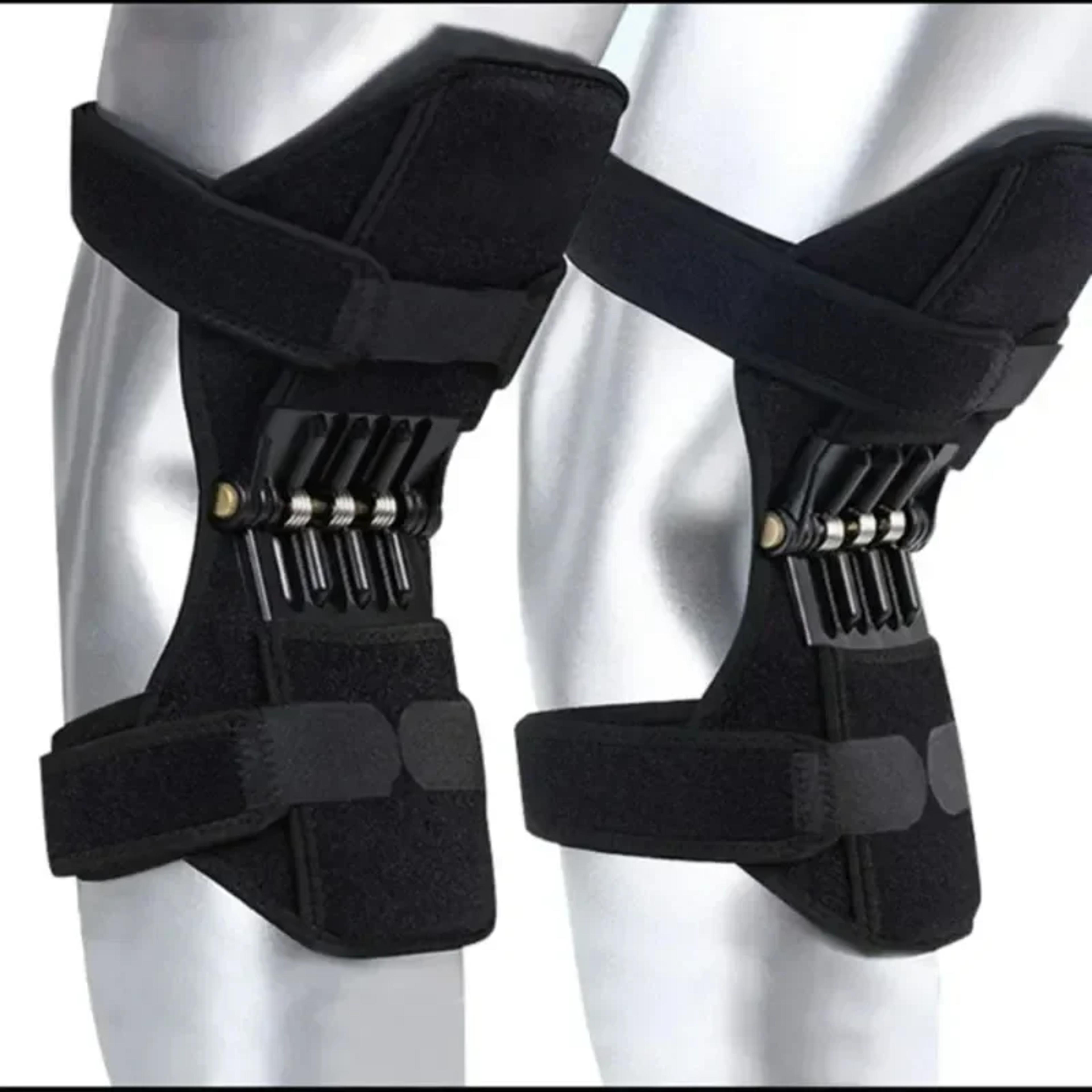 Knee Protection Booster Power Support Rebound Spring Force Knee Pads For Sports Reduces Soreness  C 0