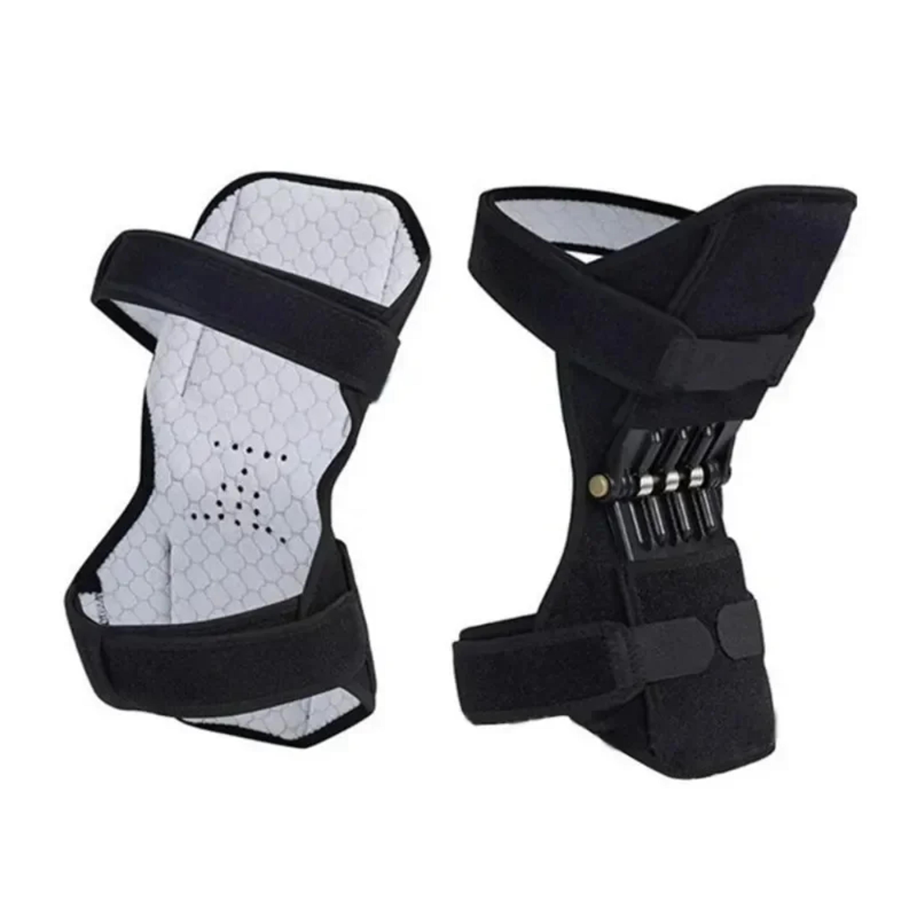 Knee Protection Booster Power Support Rebound Spring Force Knee Pads For Sports Reduces Soreness  C 4