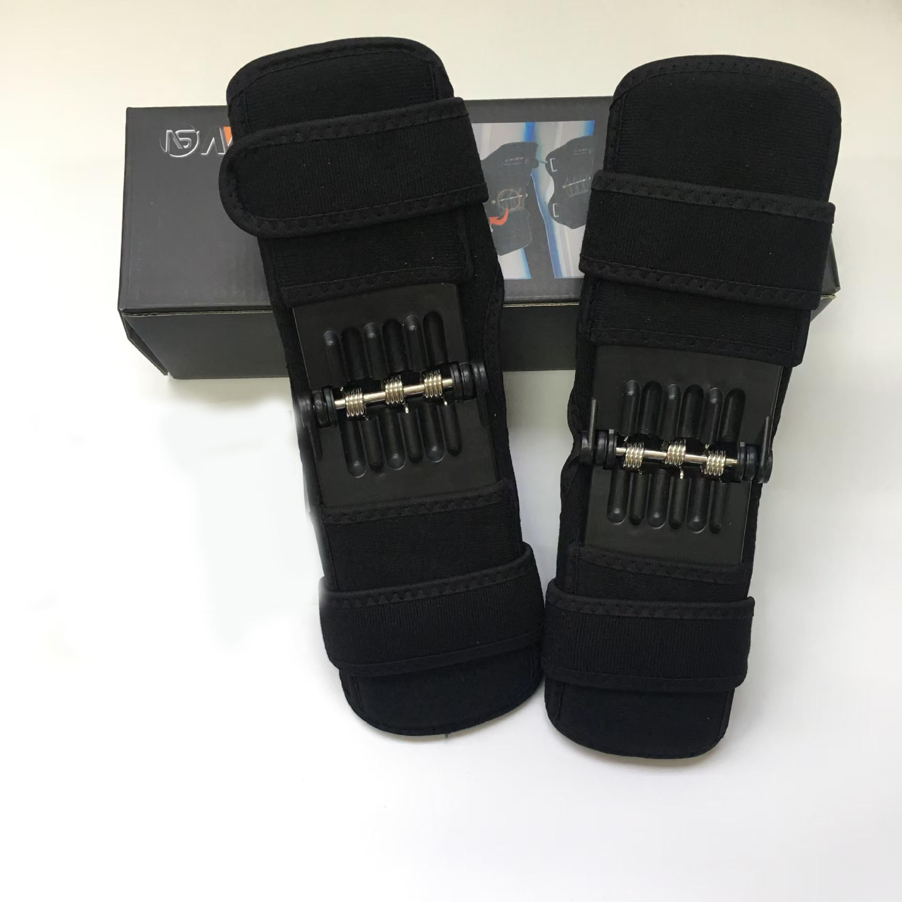 Knee Protection Booster Power Support Rebound Spring Force Knee Pads For Sports Reduces Soreness  C 7